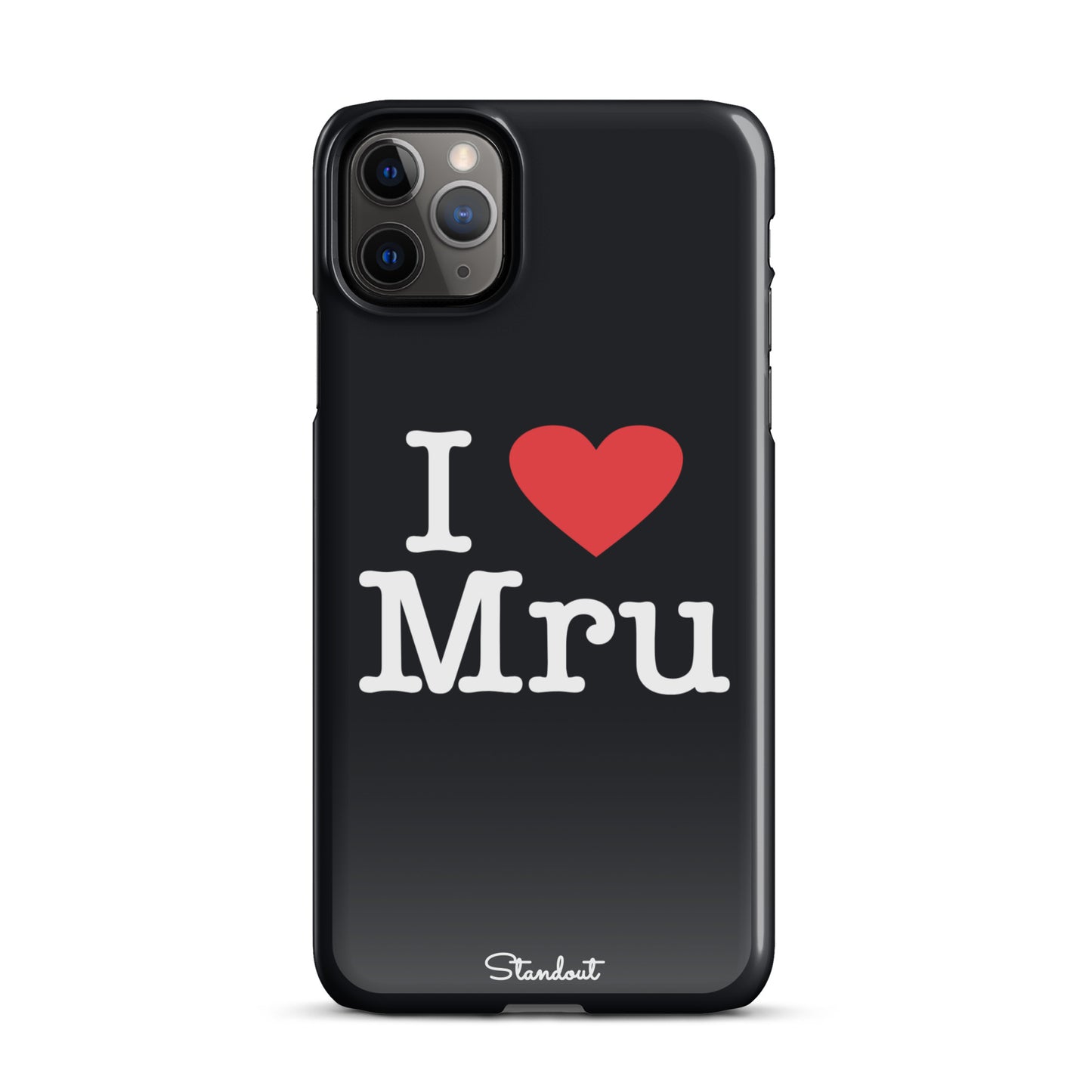 I love Mru original Snap case for iPhone®