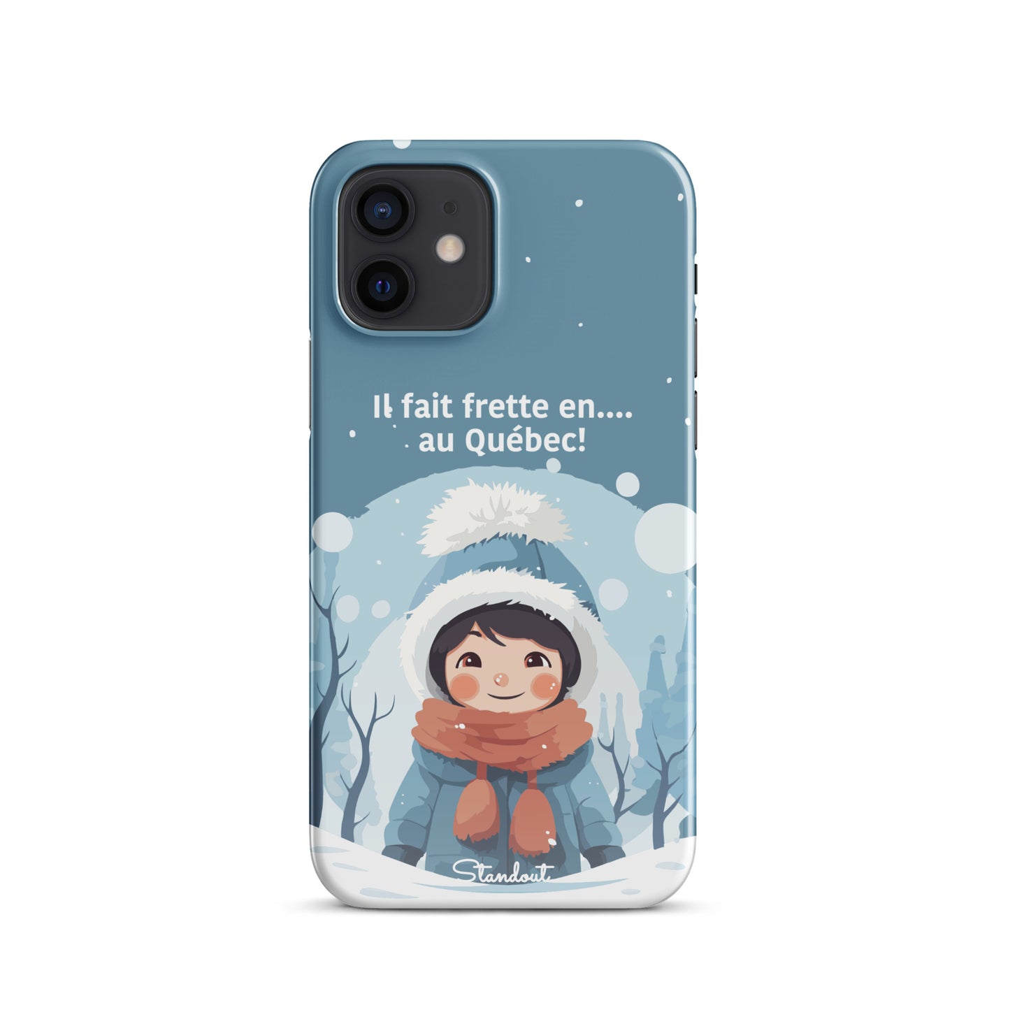 Hiver Québec Snap case for iPhone®