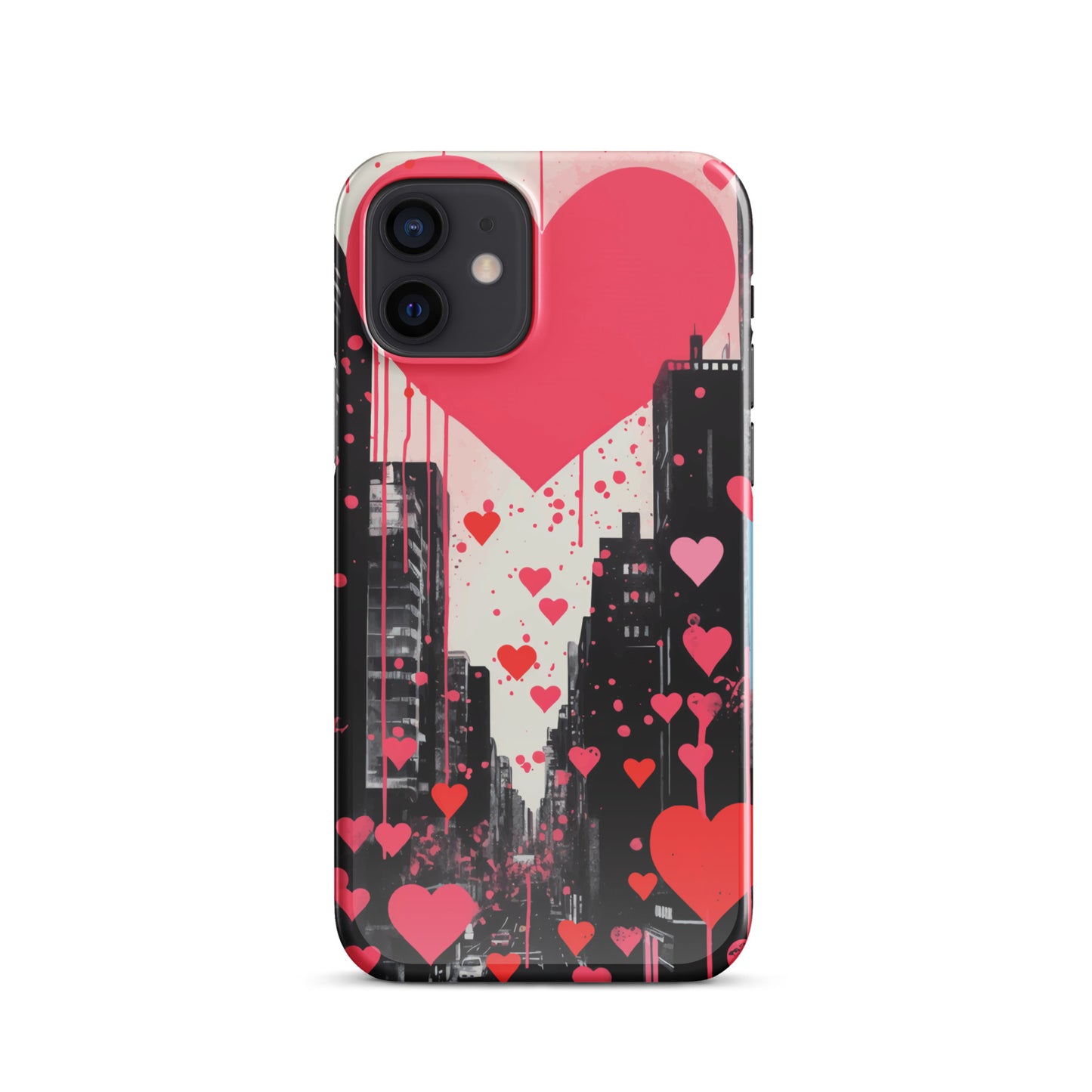 Hearts in the city  Snap case for iPhone®