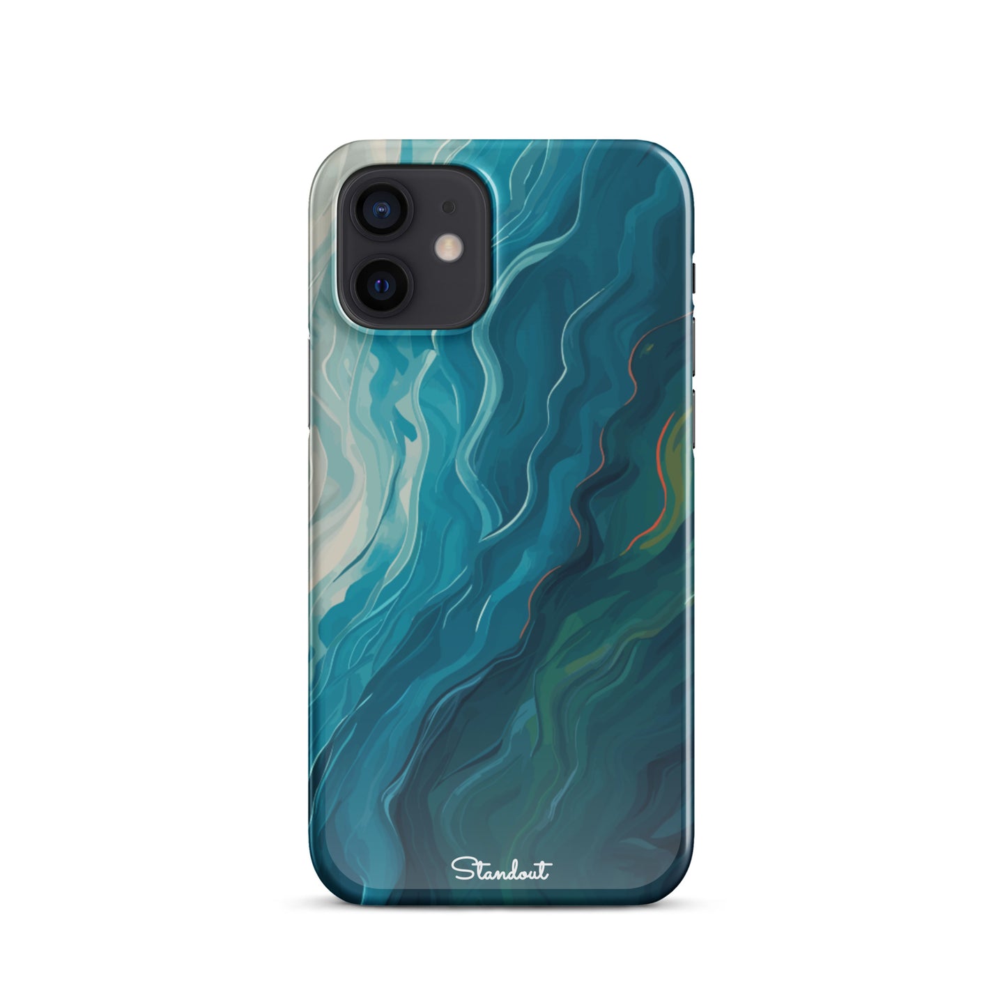 Liquid Blue Snap case for iPhone®