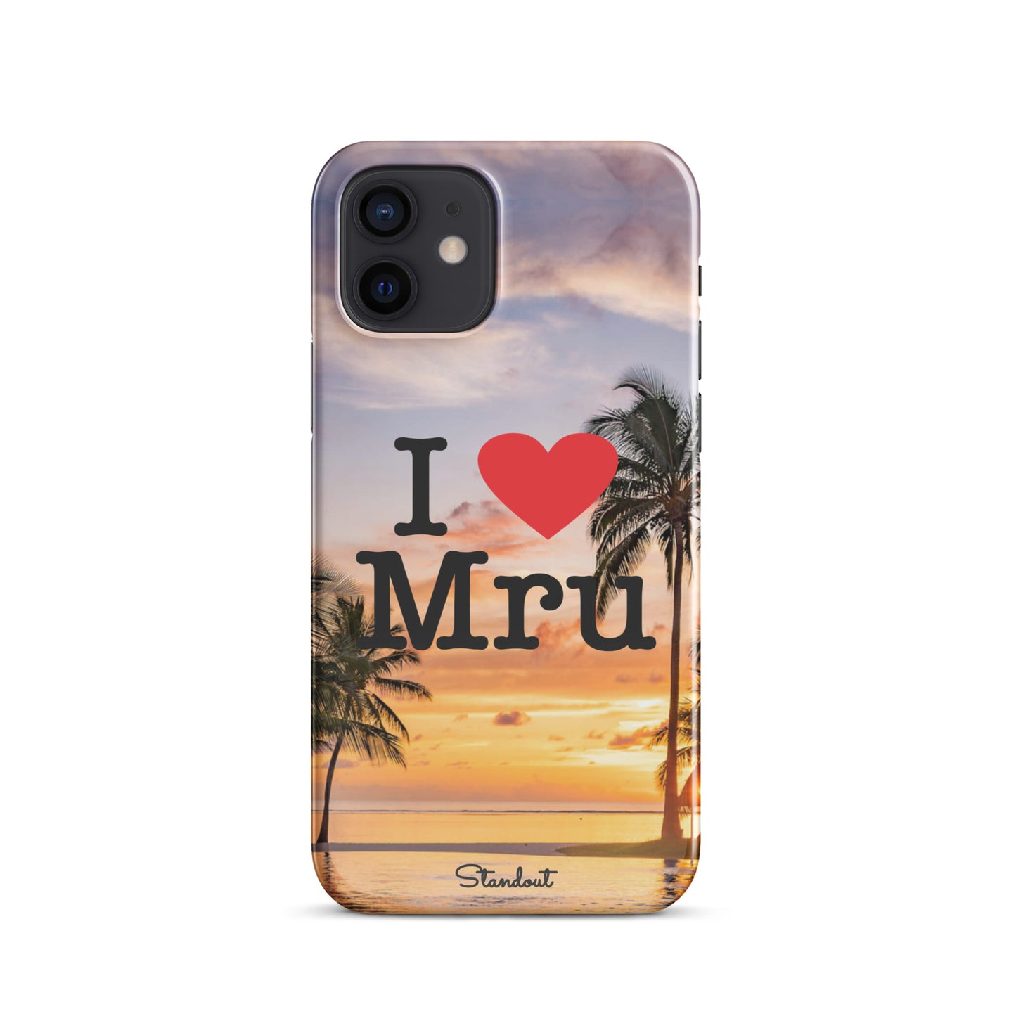 I love Mru Sunset Snap case for iPhone®