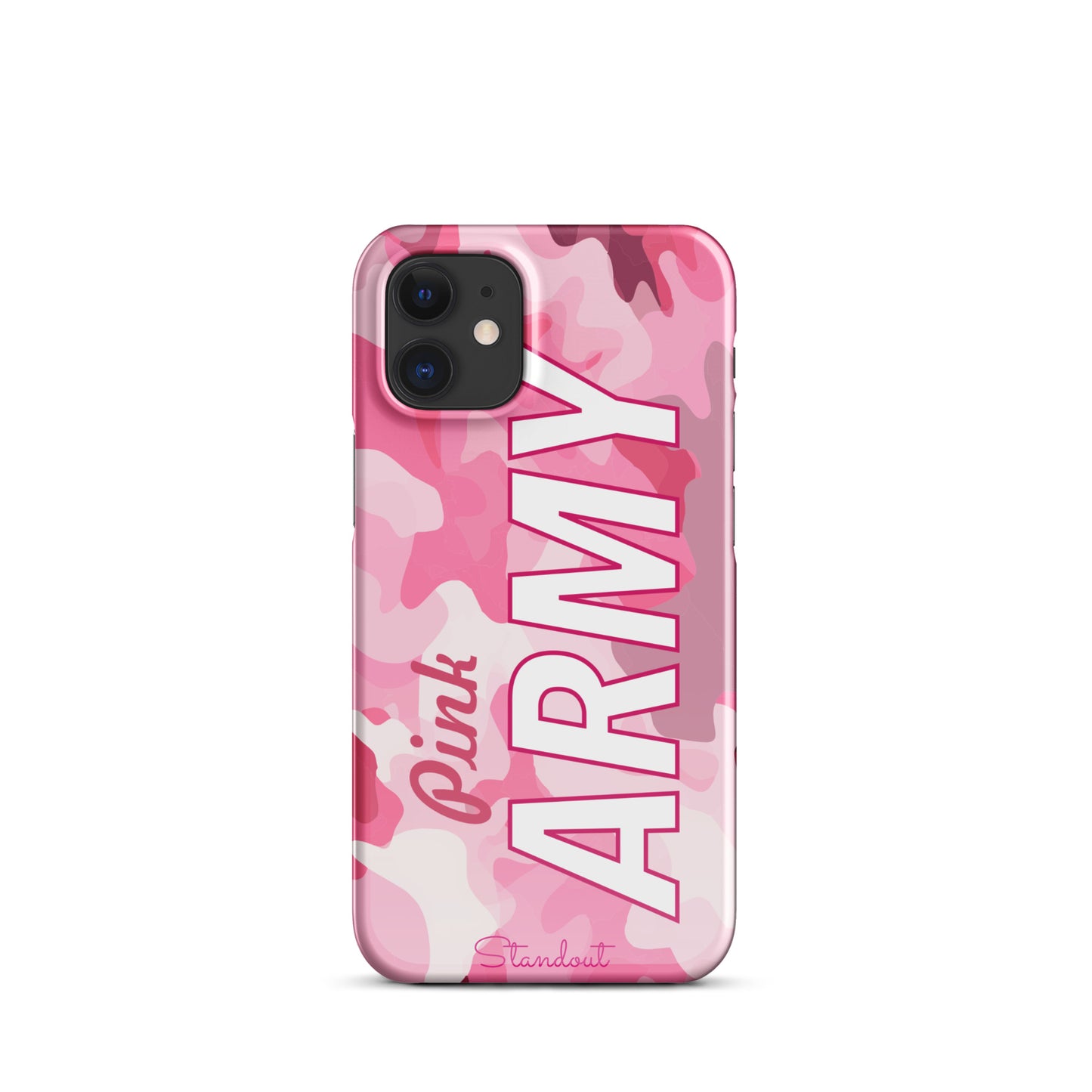 Pink Army Snap case for iPhone® SCI090