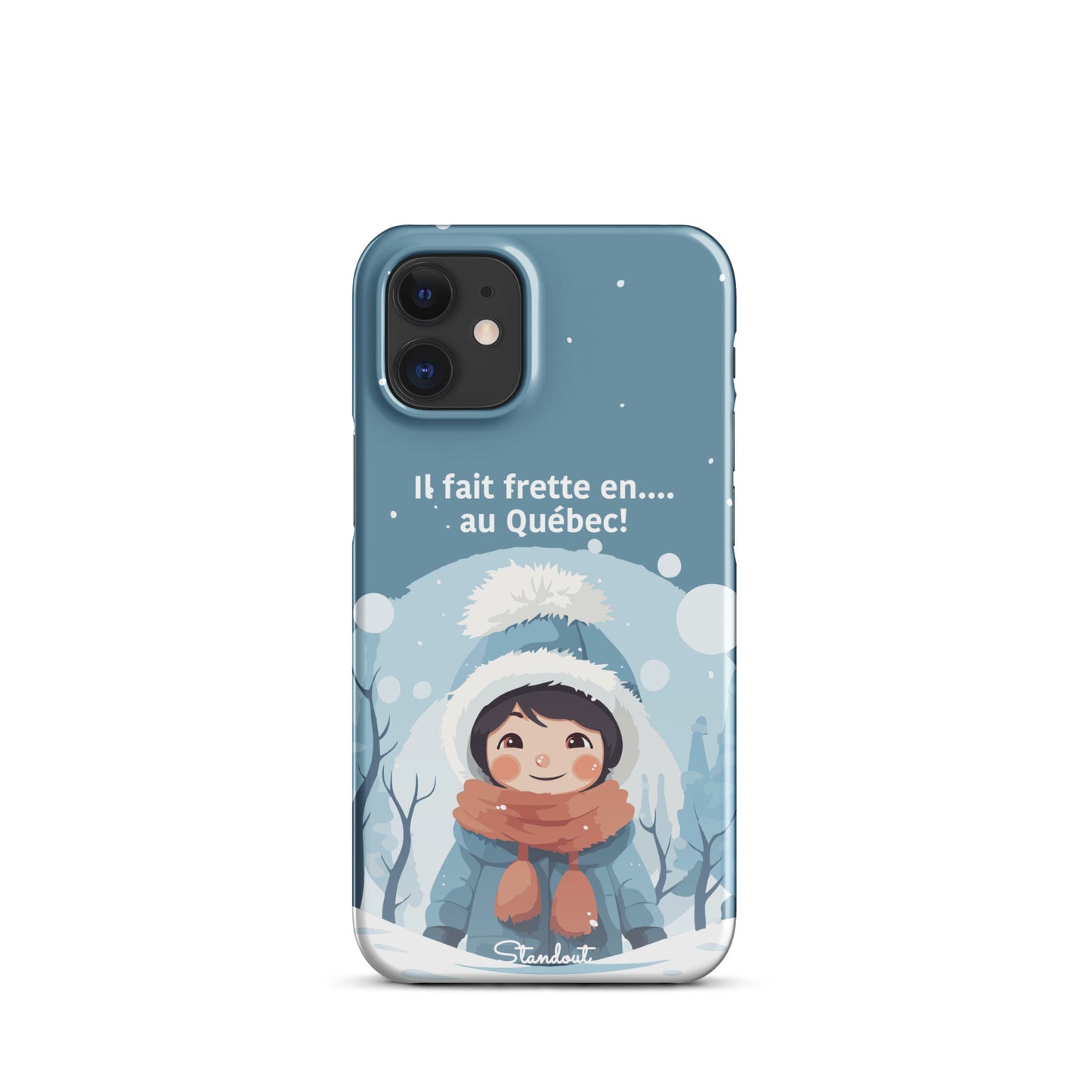 Hiver Québec Snap case for iPhone®