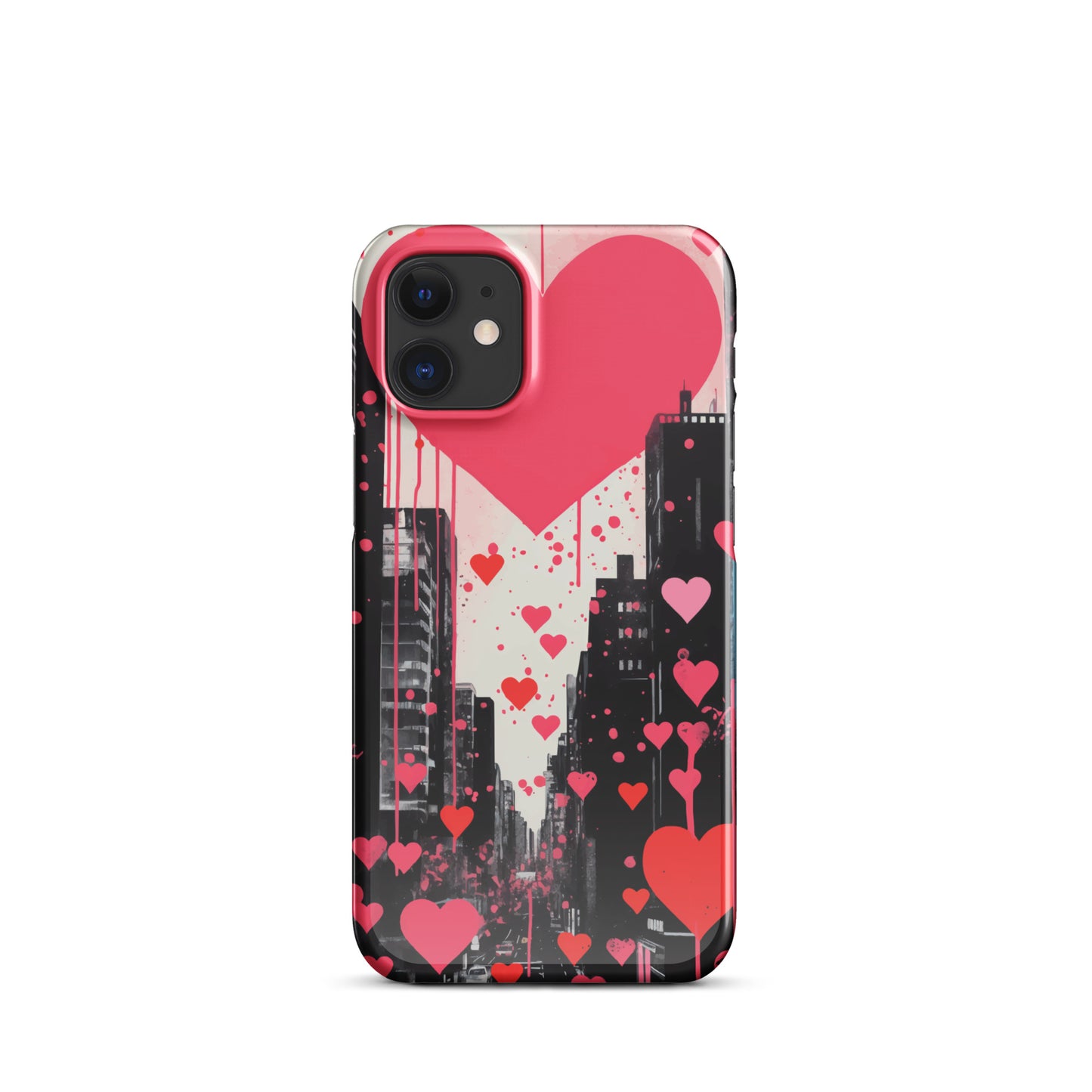 Hearts in the city  Snap case for iPhone®