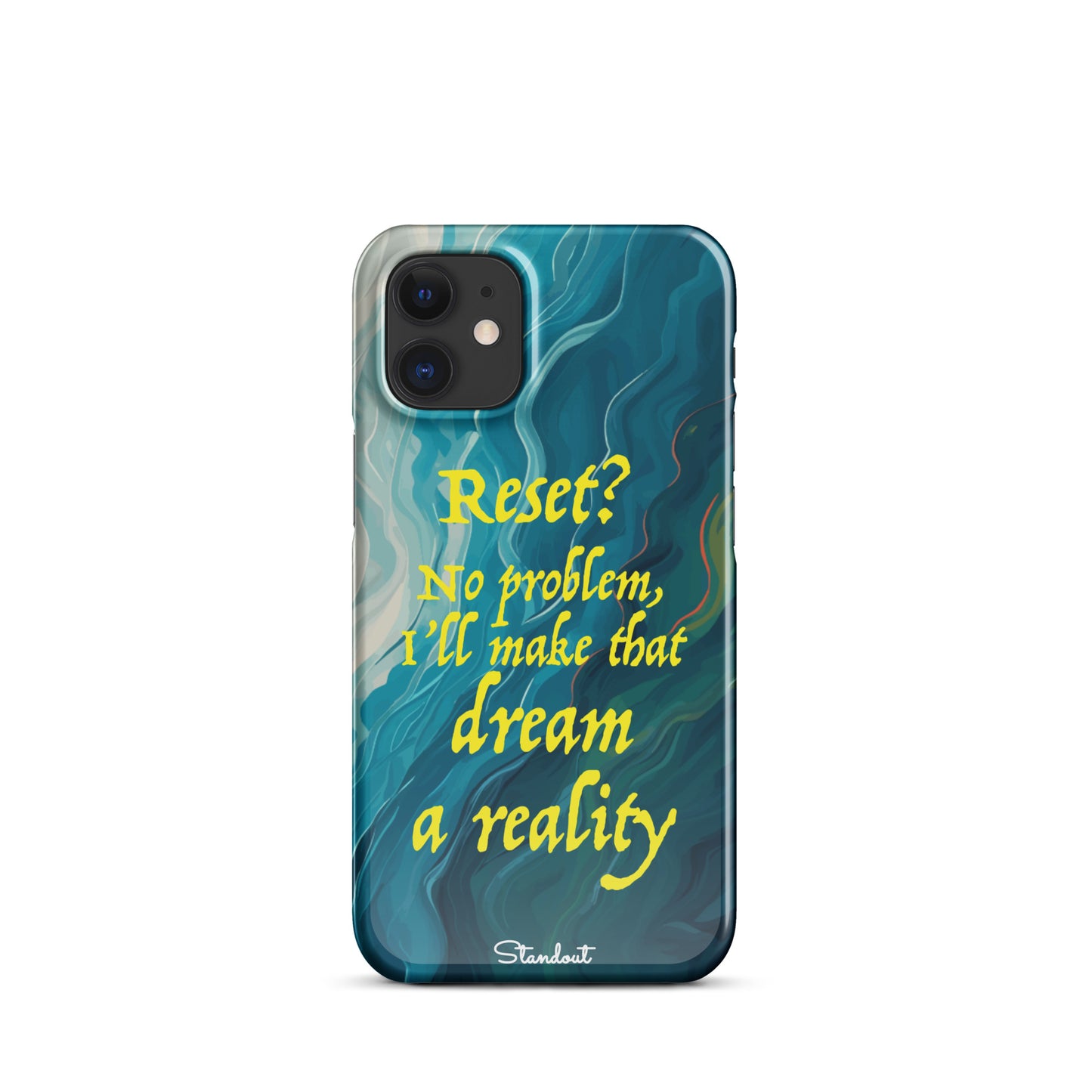 Reset in Life Snap case for iPhone®