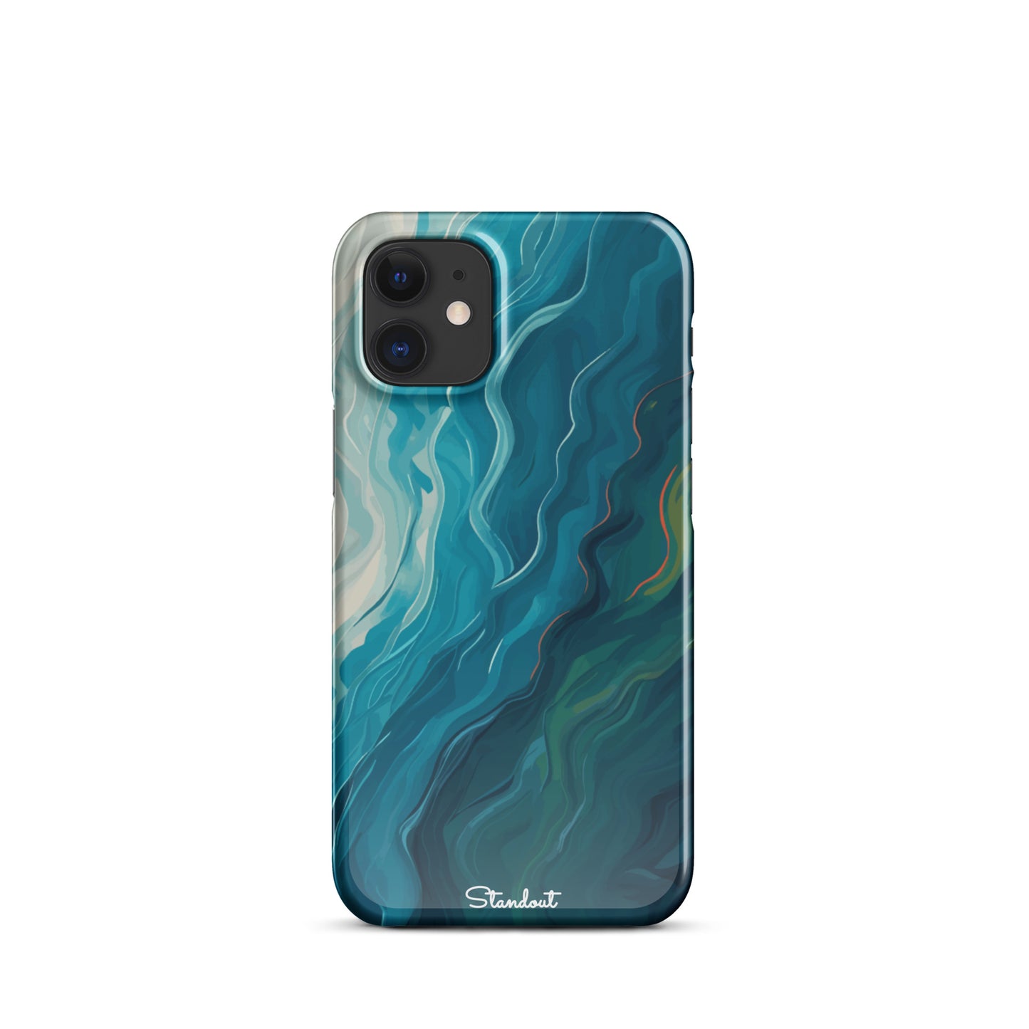 Liquid Blue Snap case for iPhone®