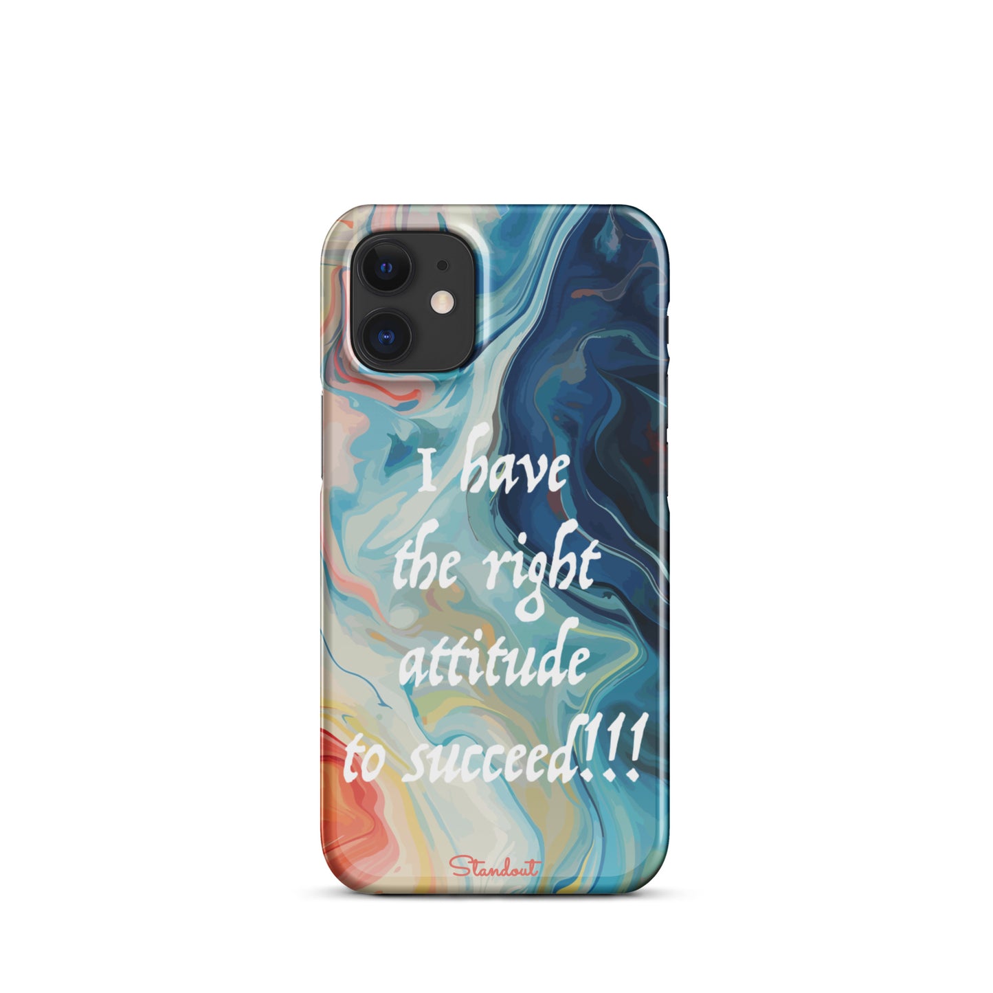 The right attitude Snap case for iPhone®