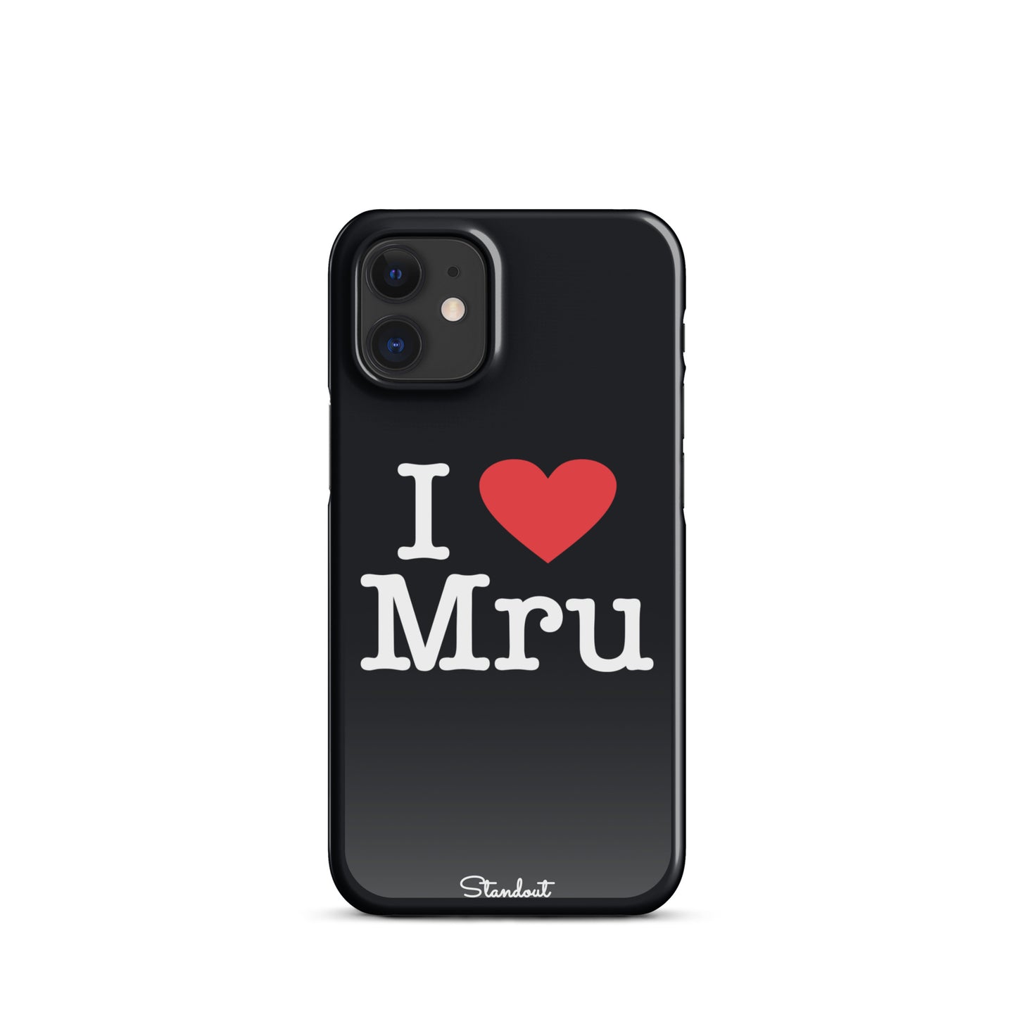 I love Mru original Snap case for iPhone®