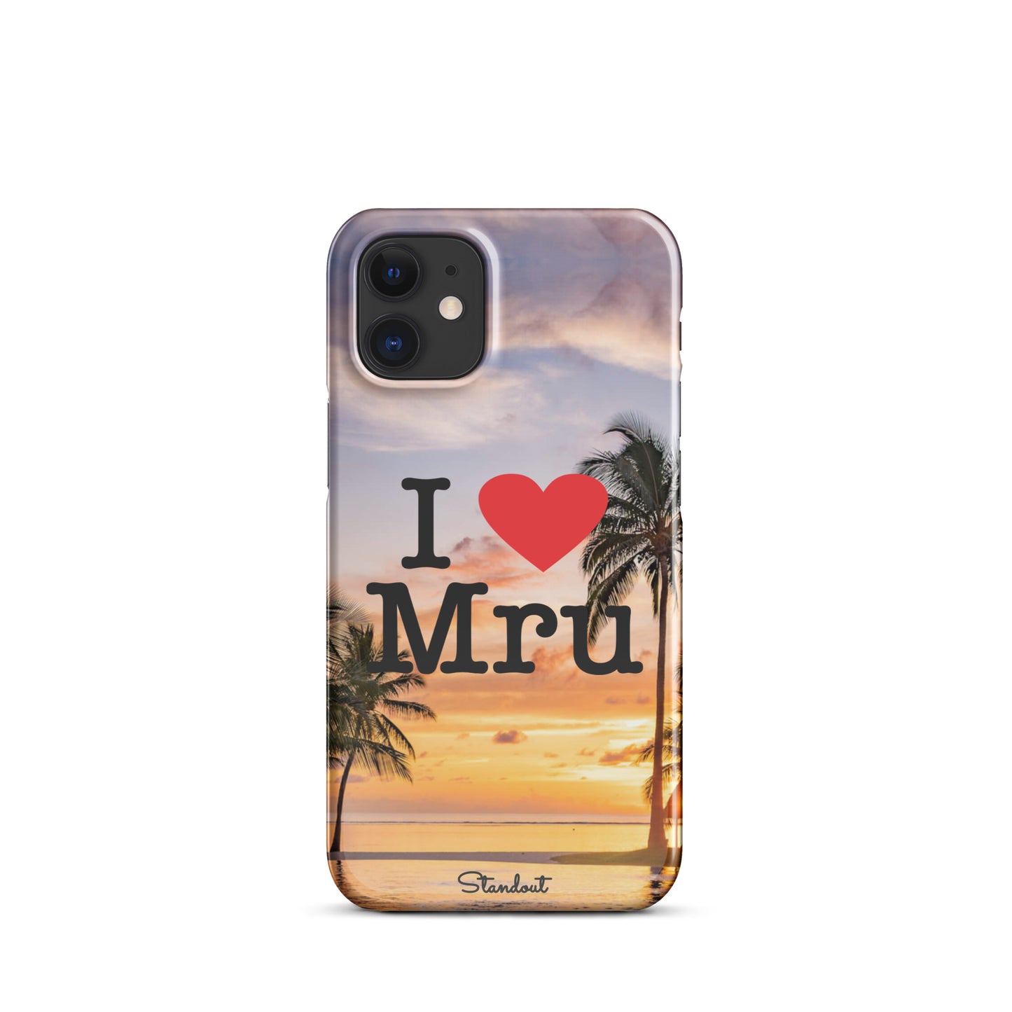 I love Mru Sunset Snap case for iPhone®