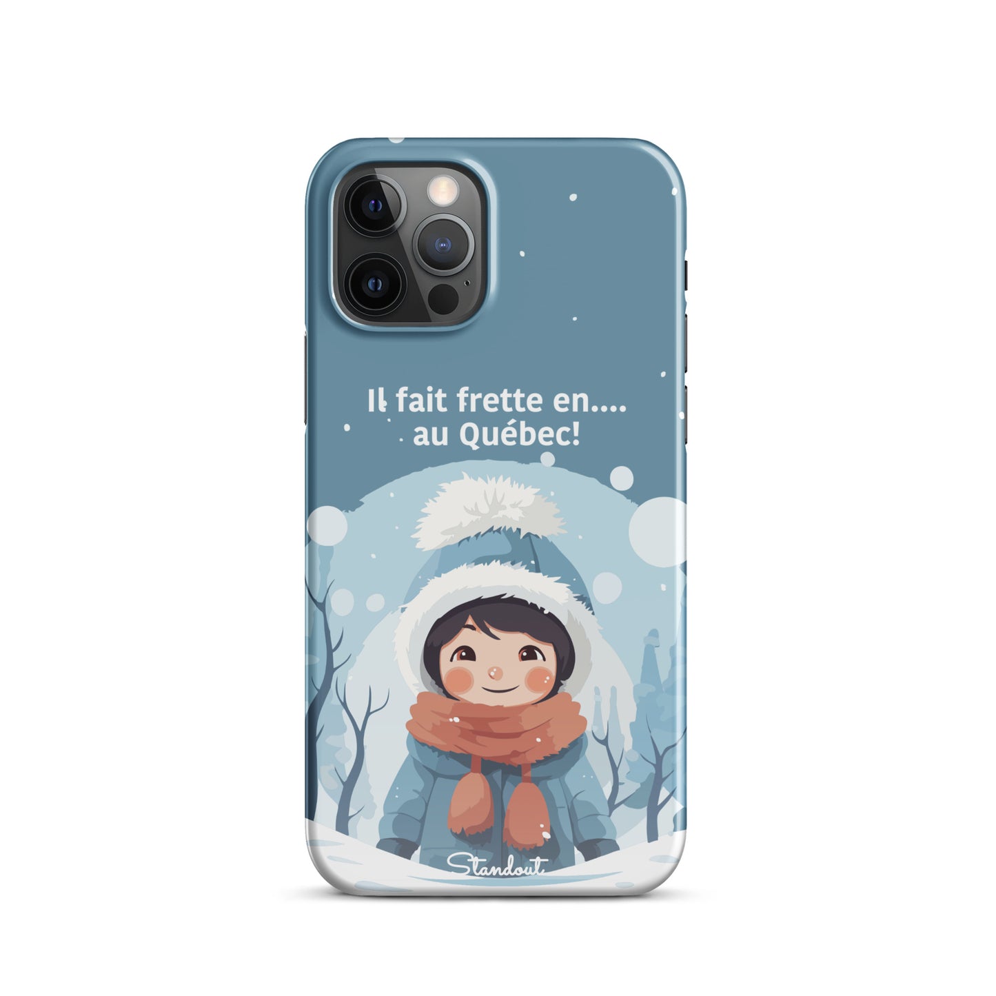 Hiver Québec Snap case for iPhone®