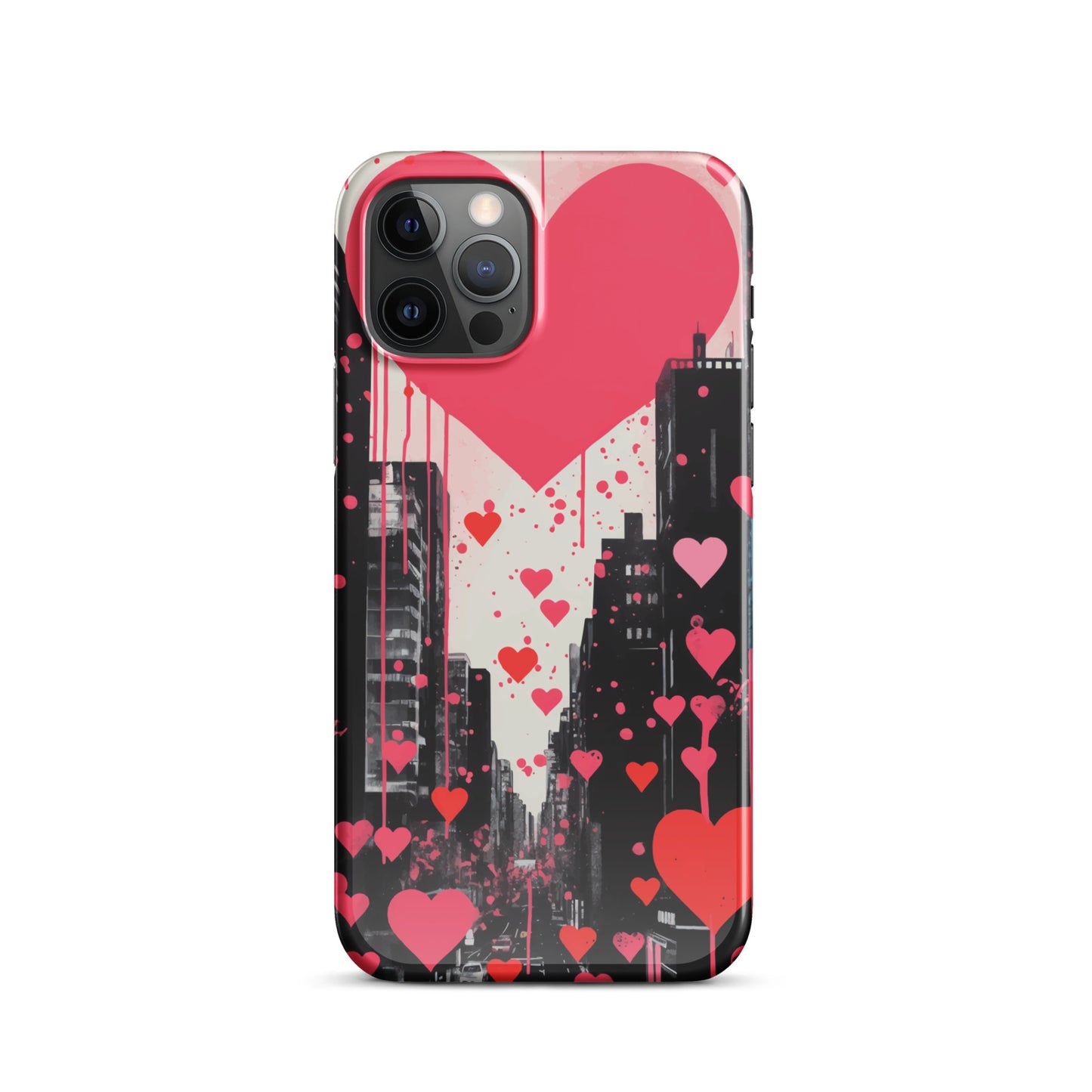 Hearts in the city  Snap case for iPhone®