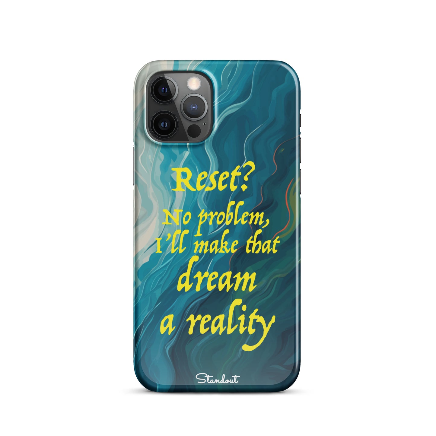 Reset in Life Snap case for iPhone®