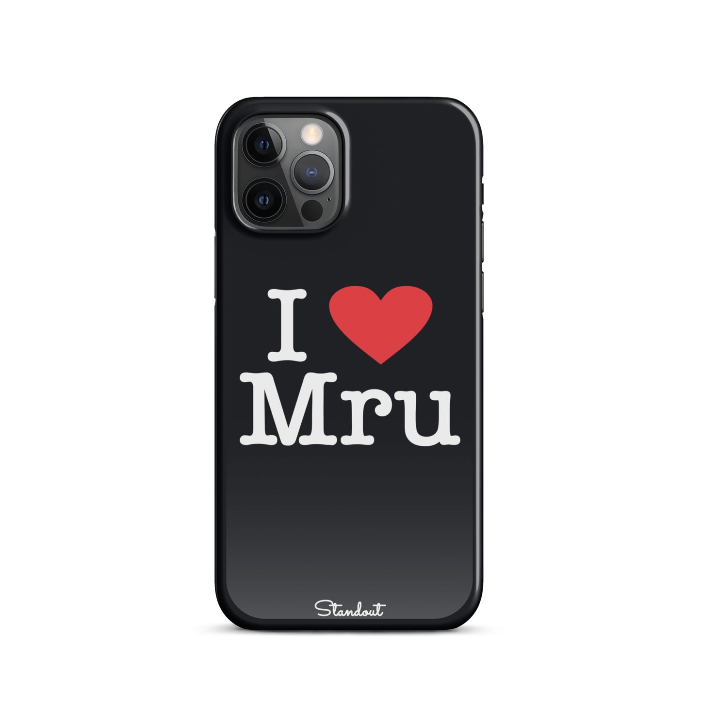 I love Mru original Snap case for iPhone®