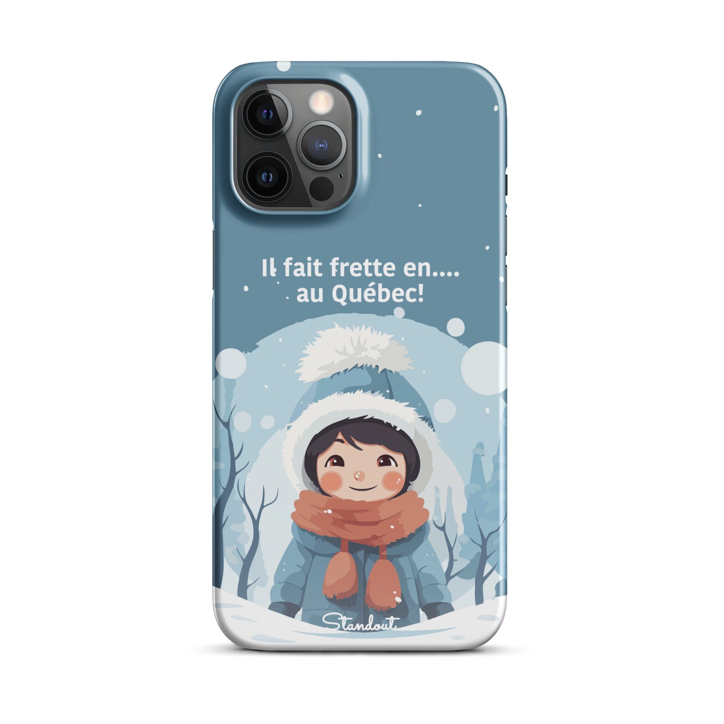 Hiver Québec Snap case for iPhone®