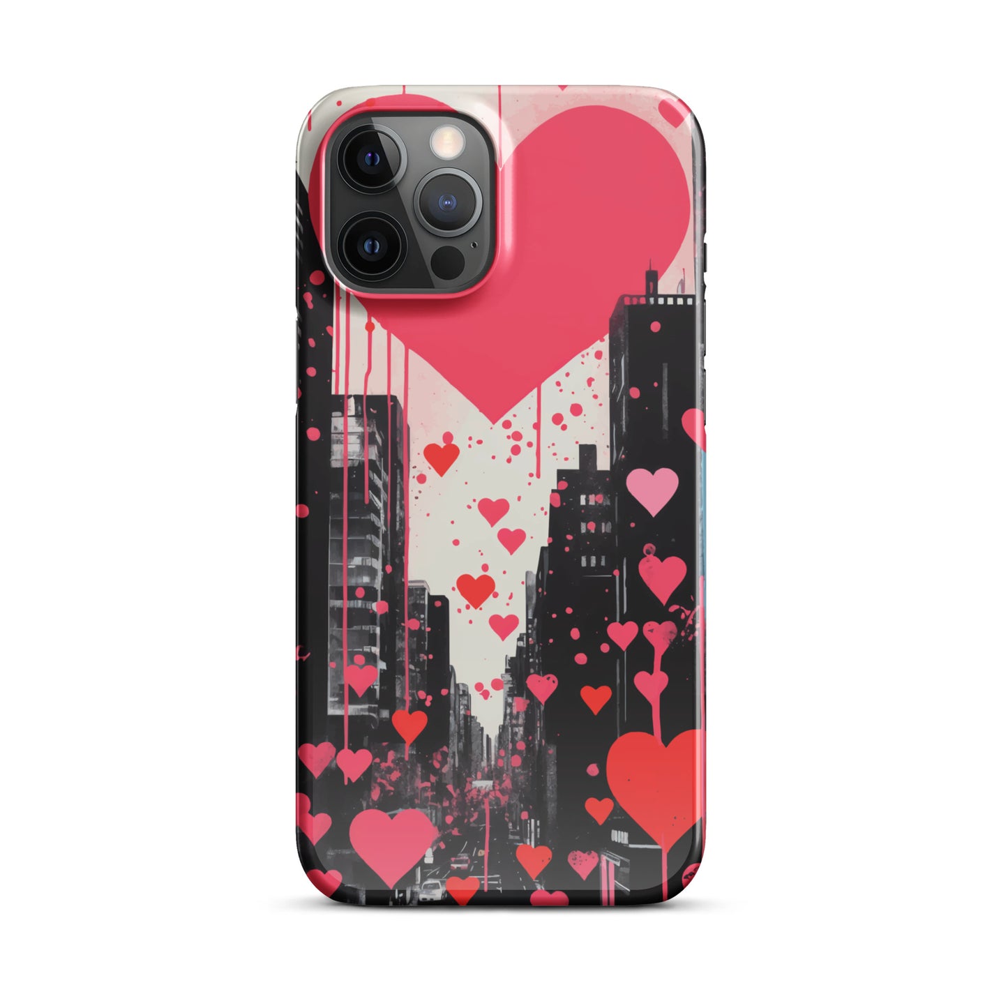 Hearts in the city  Snap case for iPhone®