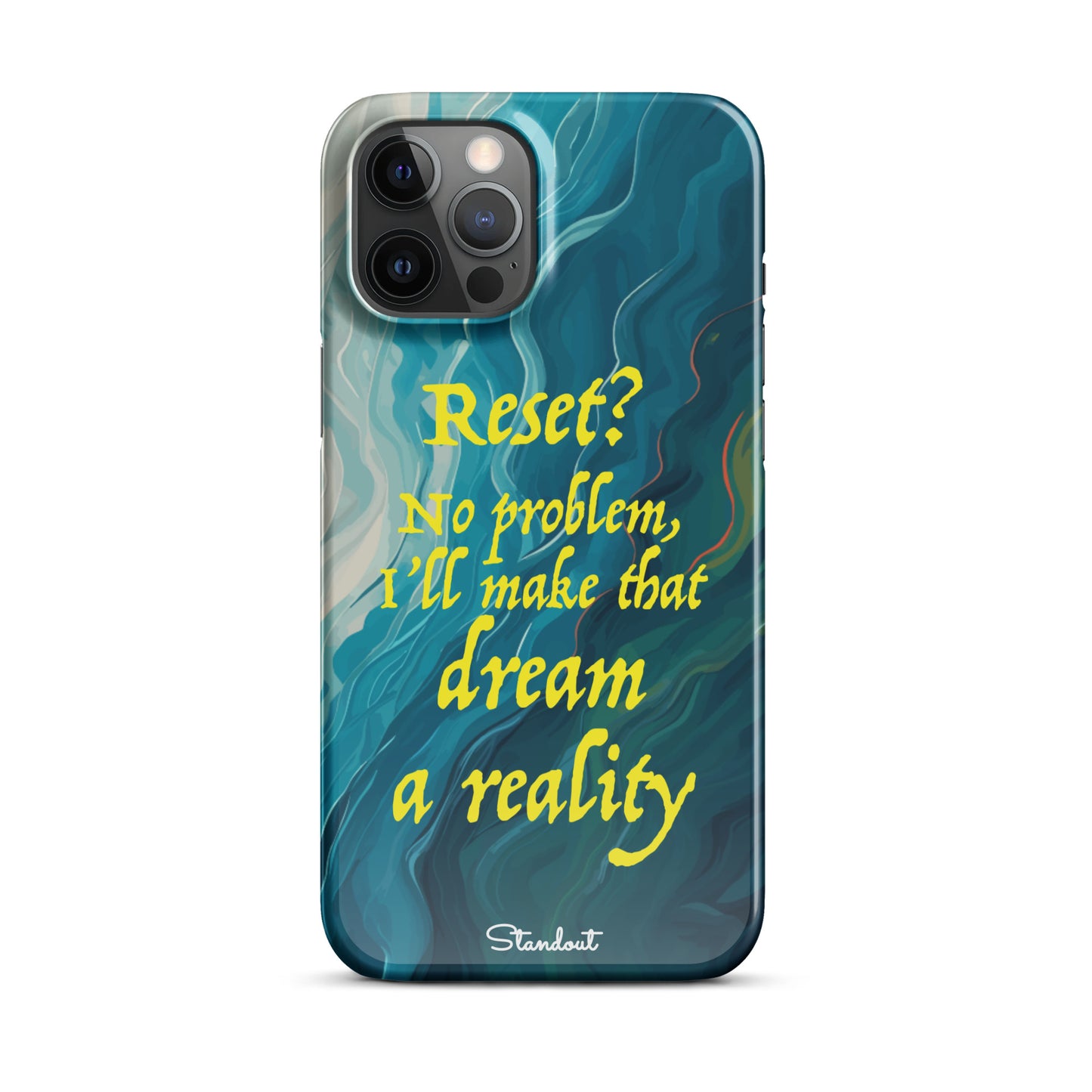 Reset in Life Snap case for iPhone®