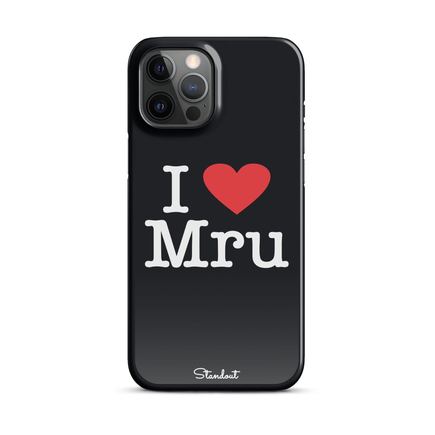 I love Mru original Snap case for iPhone®