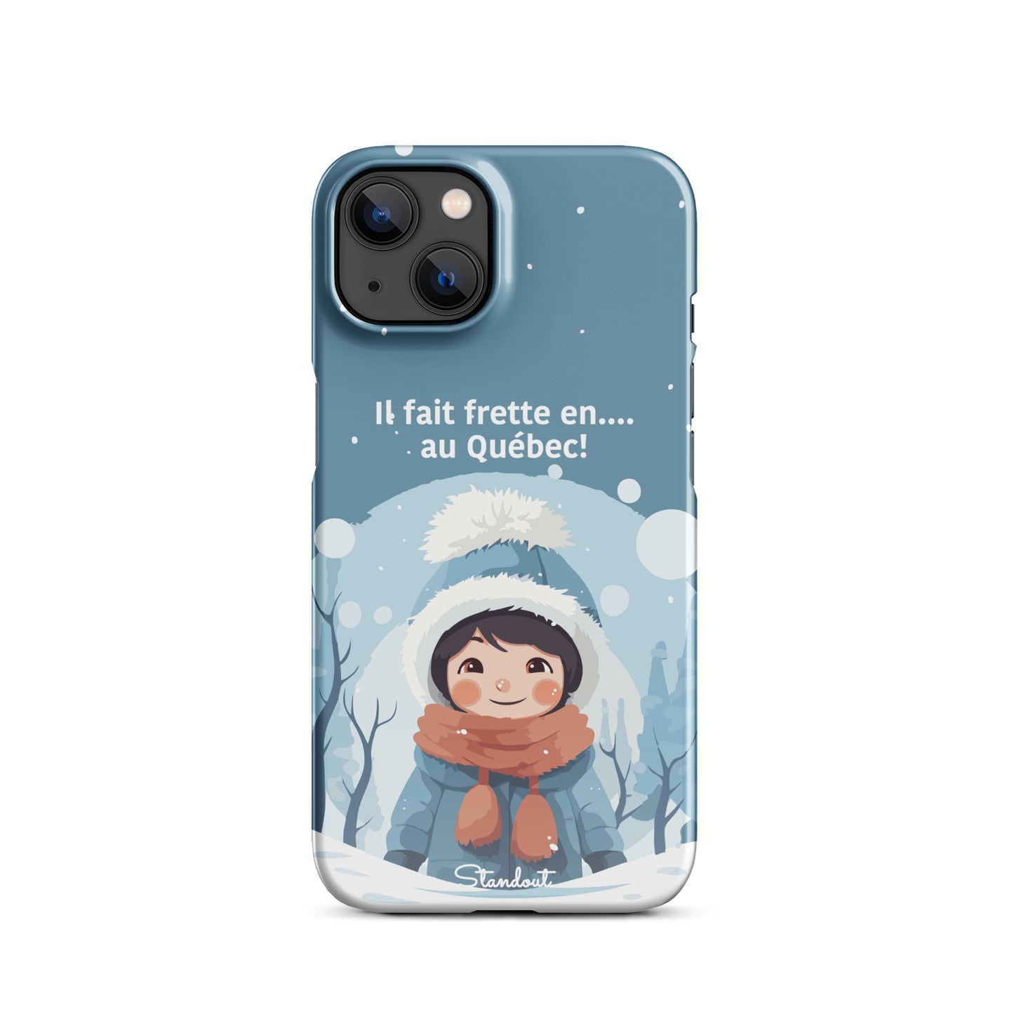 Hiver Québec Snap case for iPhone®