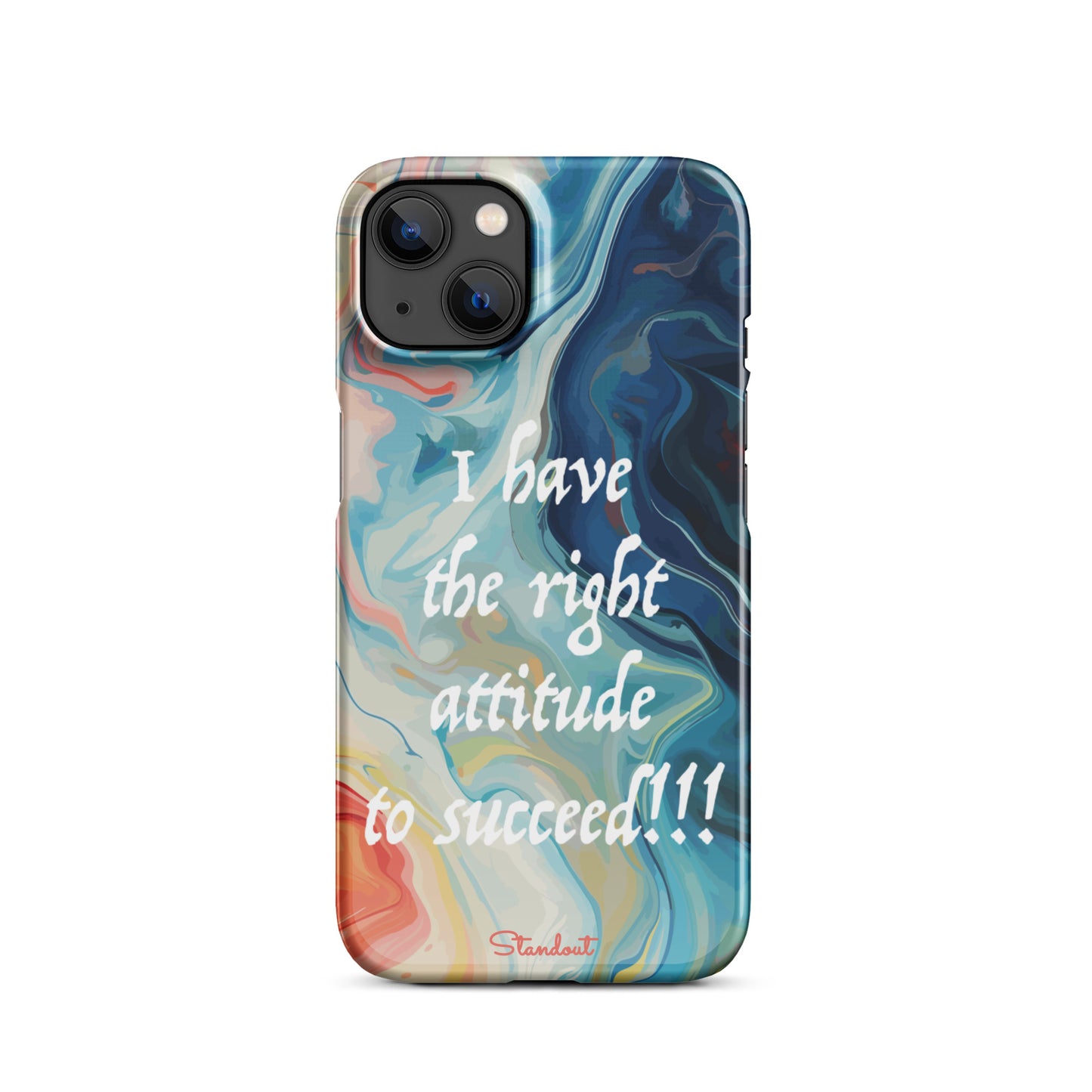 The right attitude Snap case for iPhone®