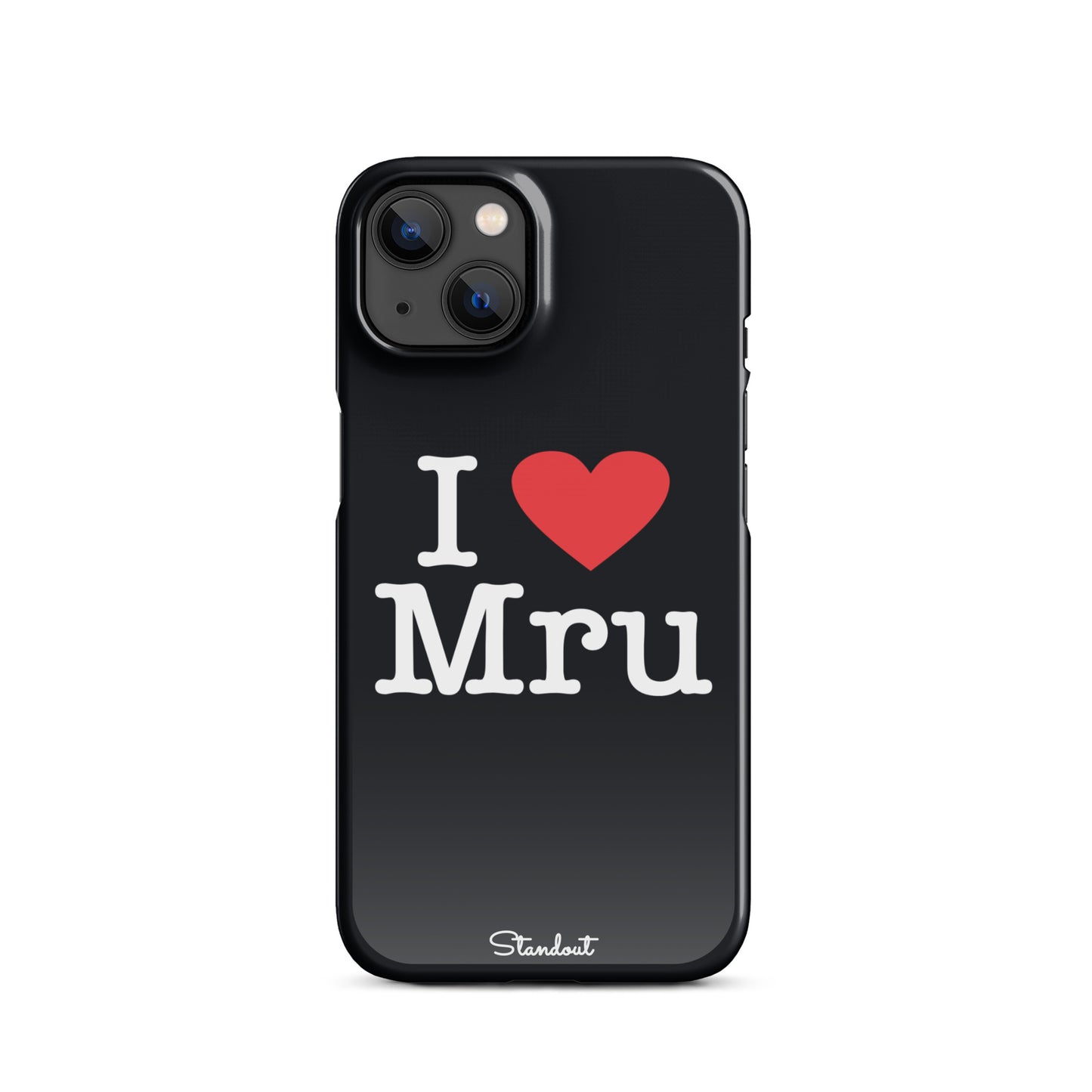 I love Mru original Snap case for iPhone®