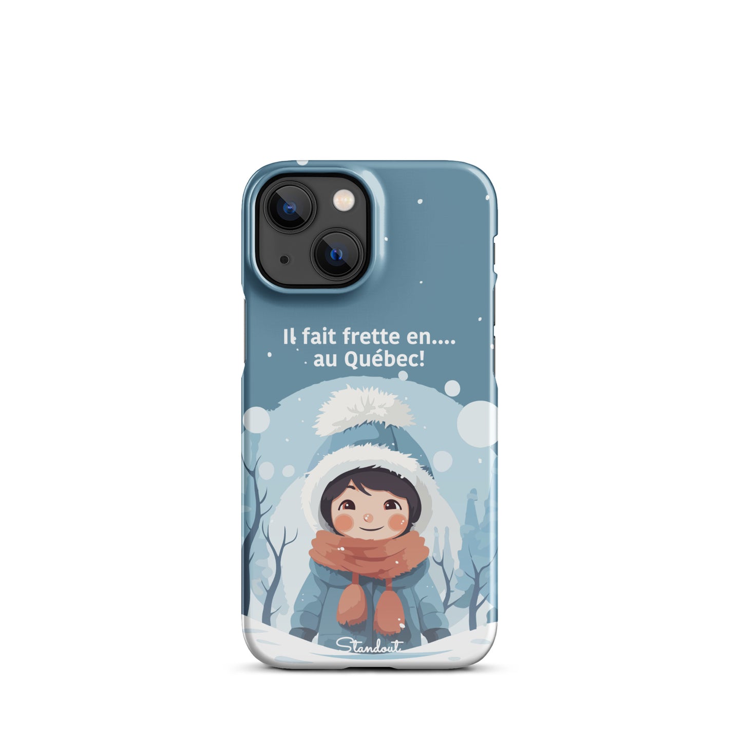 Hiver Québec Snap case for iPhone®