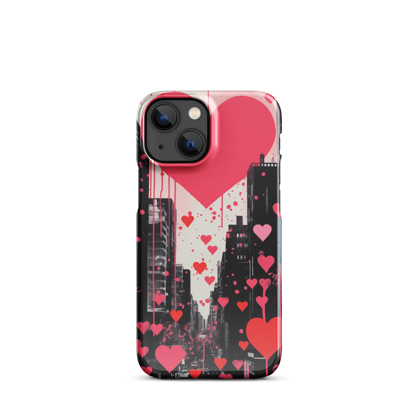 Hearts in the city  Snap case for iPhone®