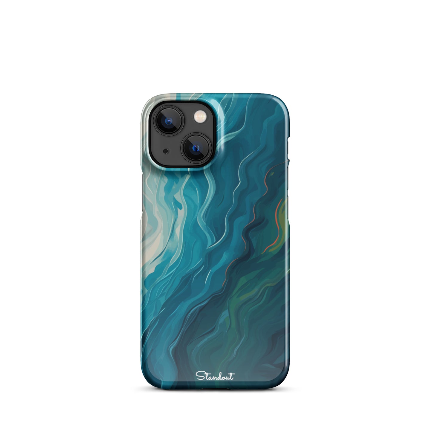 Liquid Blue Snap case for iPhone®