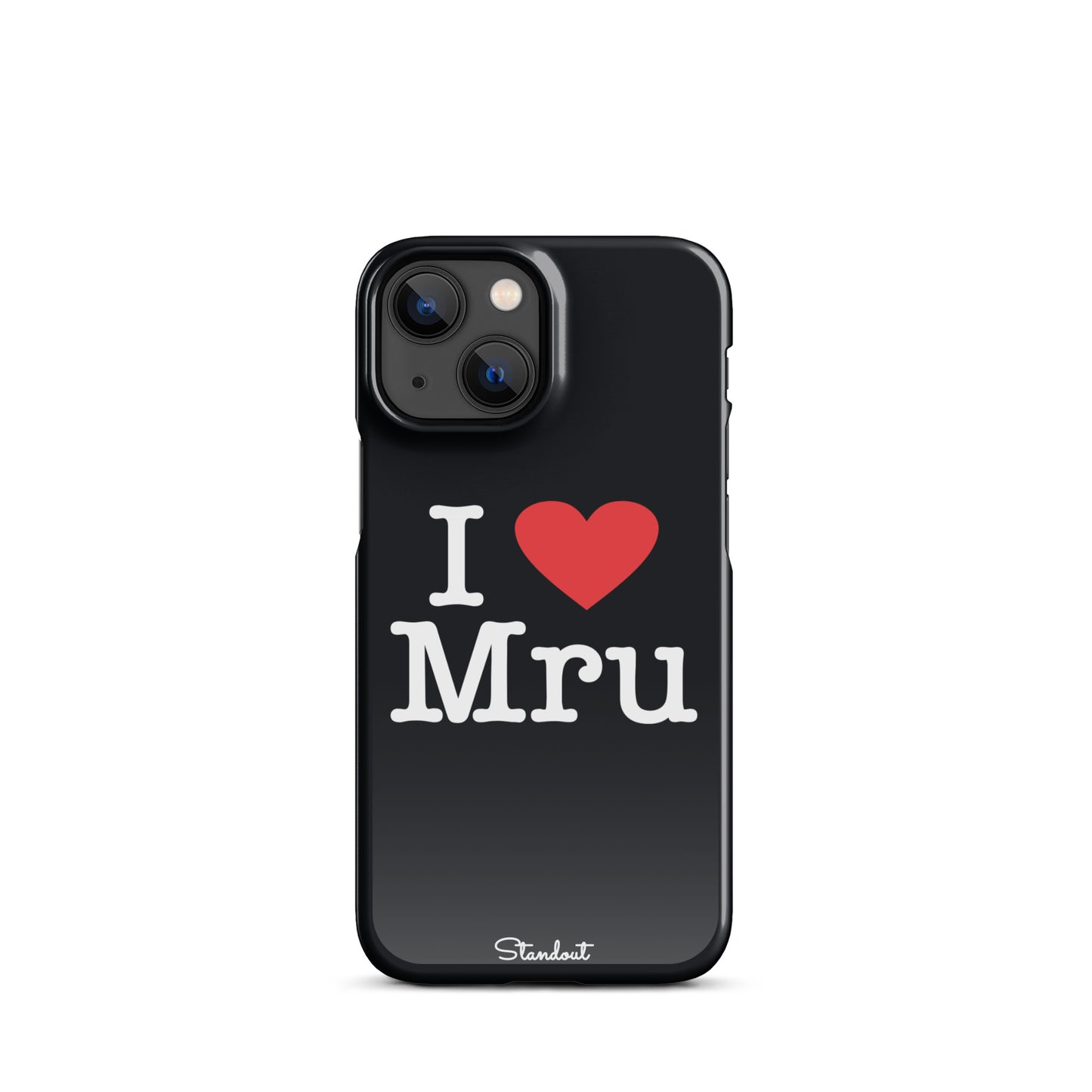 I love Mru original Snap case for iPhone®