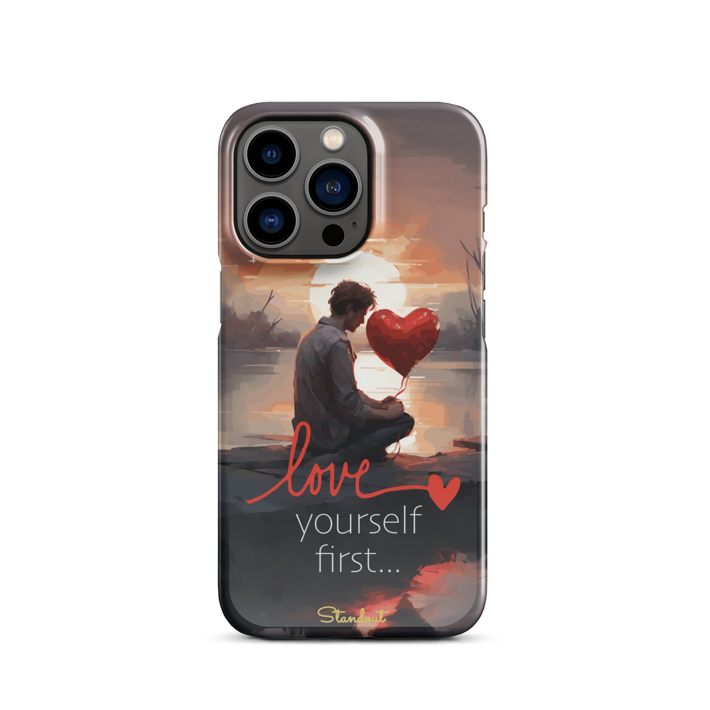 Love yourself Snap case for iPhone®