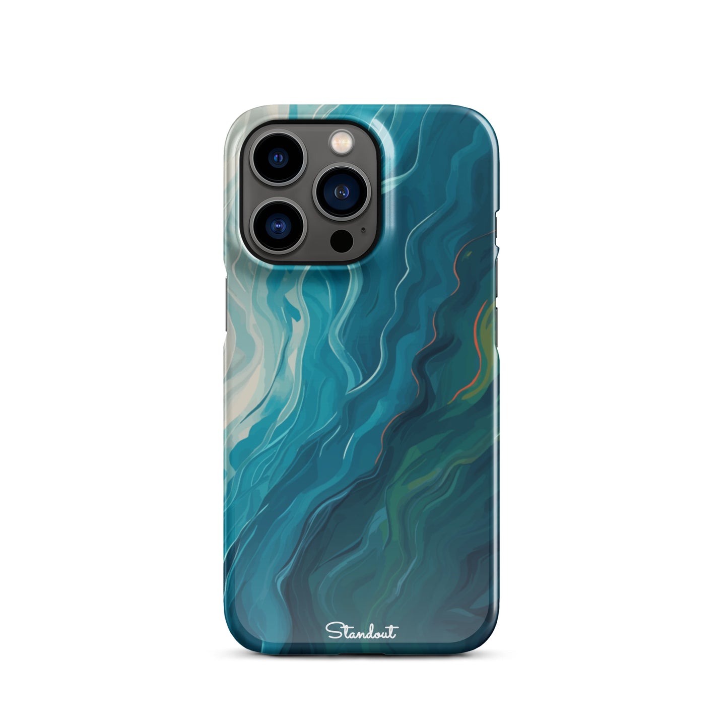 Liquid Blue Snap case for iPhone®