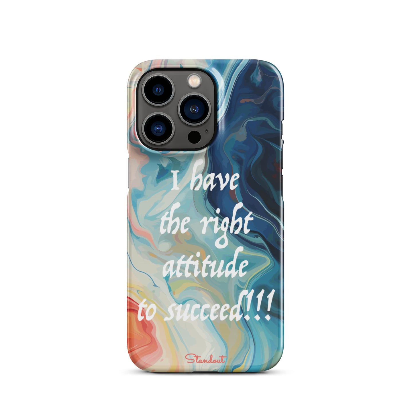 The right attitude Snap case for iPhone®