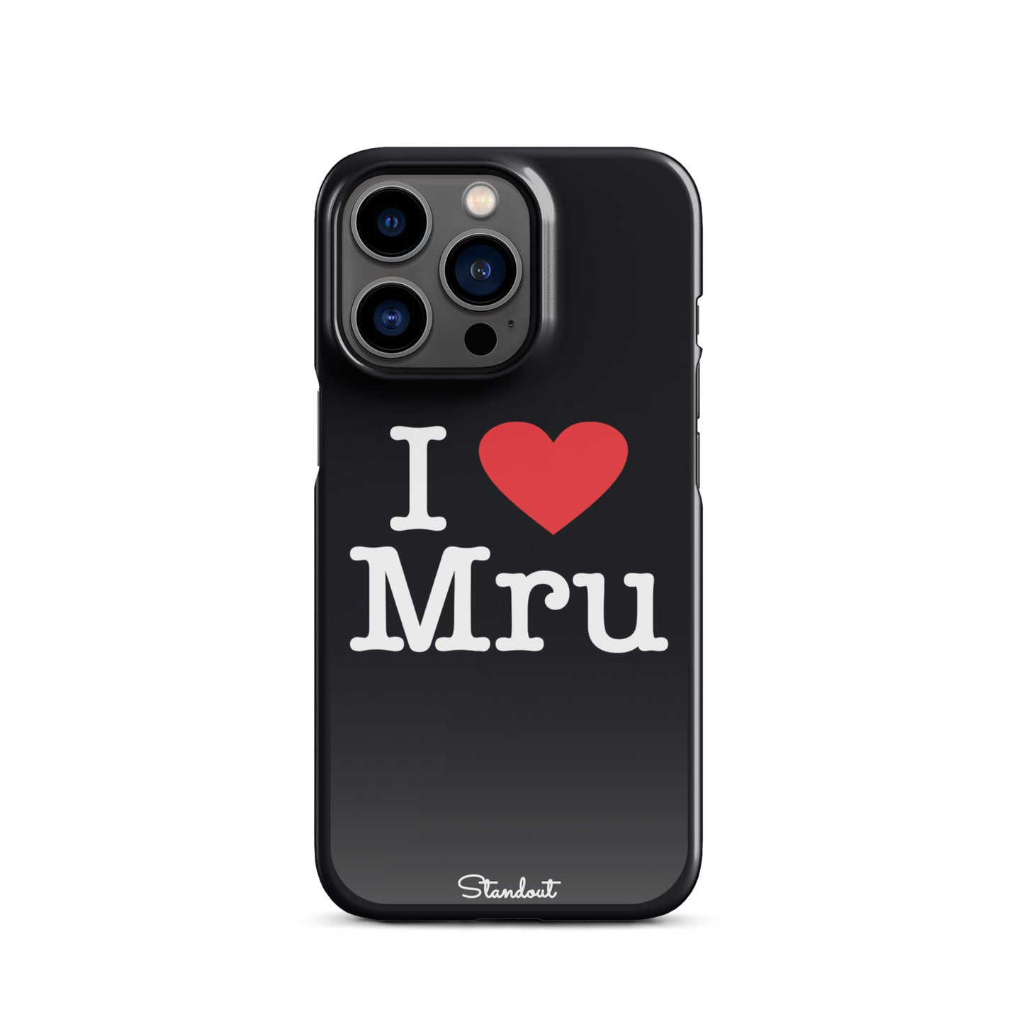 I love Mru original Snap case for iPhone®