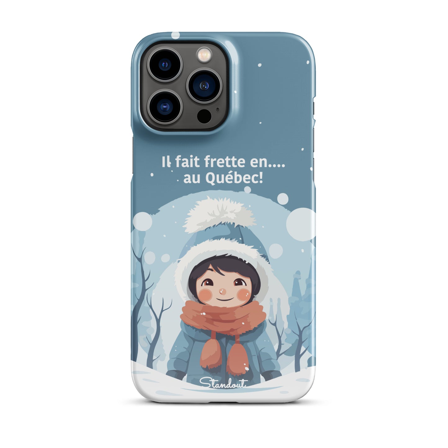 Hiver Québec Snap case for iPhone®