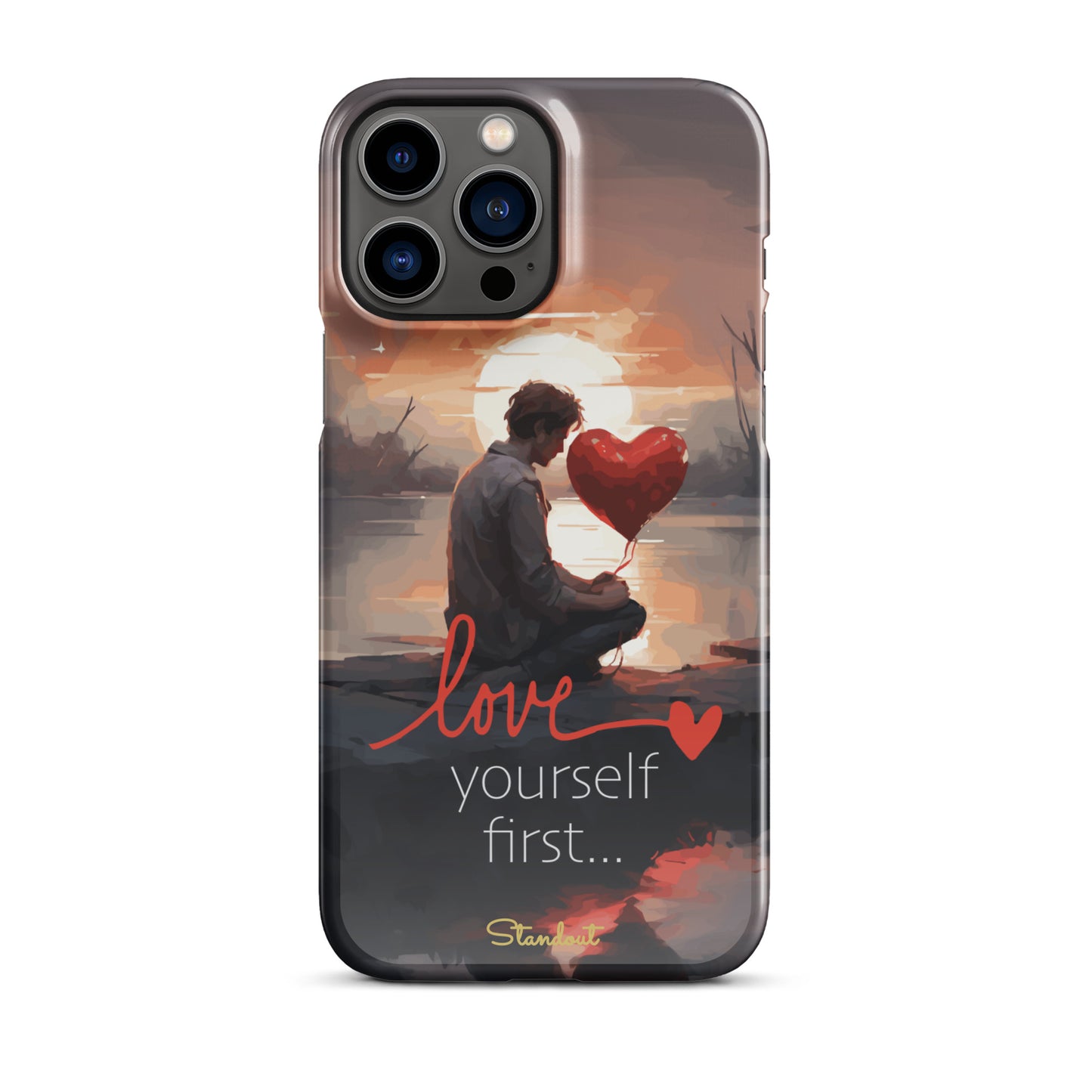 Love yourself Snap case for iPhone®