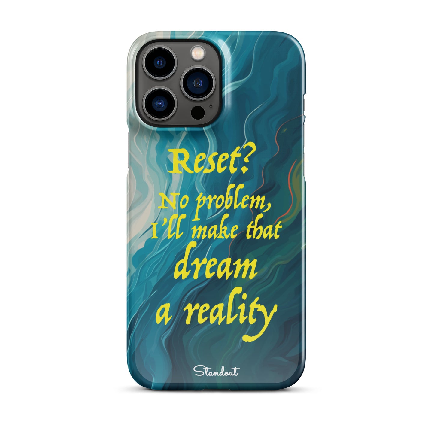 Reset in Life Snap case for iPhone®