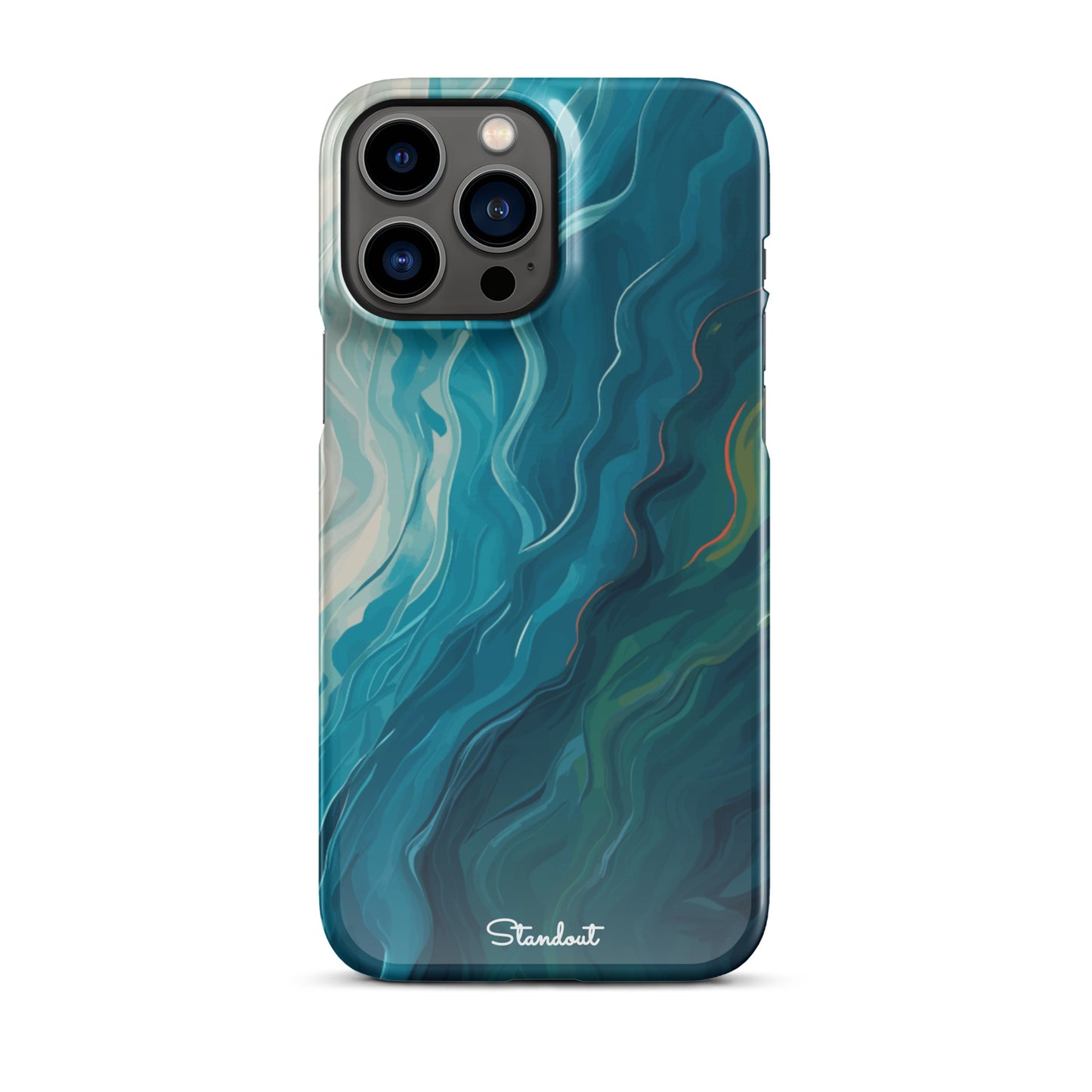 Liquid Blue Snap case for iPhone®