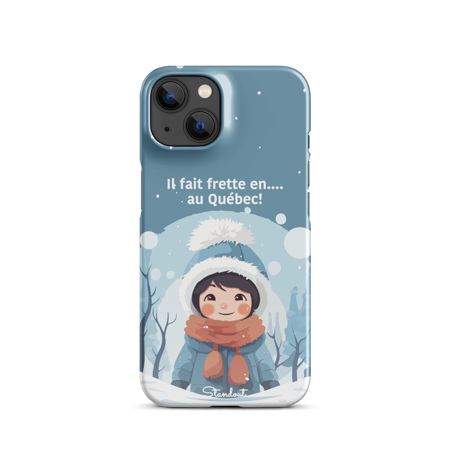 Hiver Québec Snap case for iPhone®