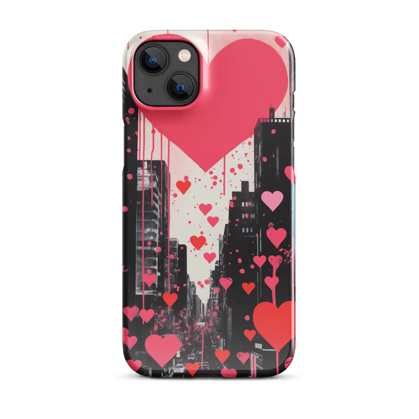 Hearts in the city  Snap case for iPhone®