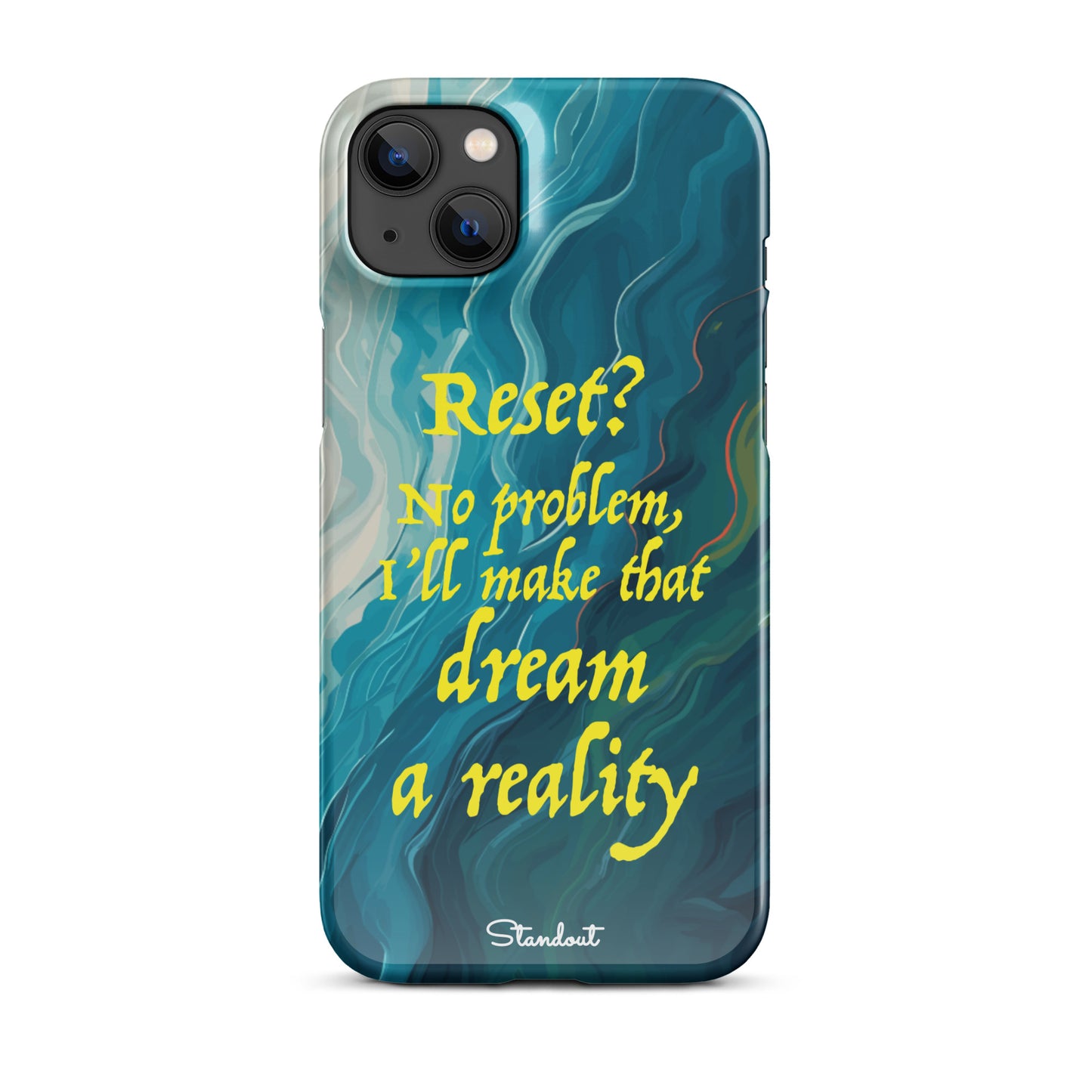 Reset in Life Snap case for iPhone®