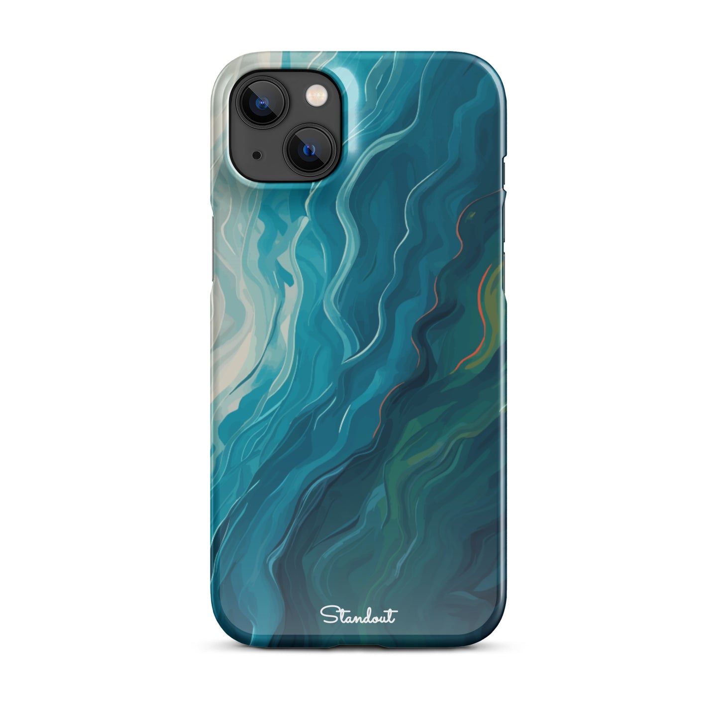 Liquid Blue Snap case for iPhone®