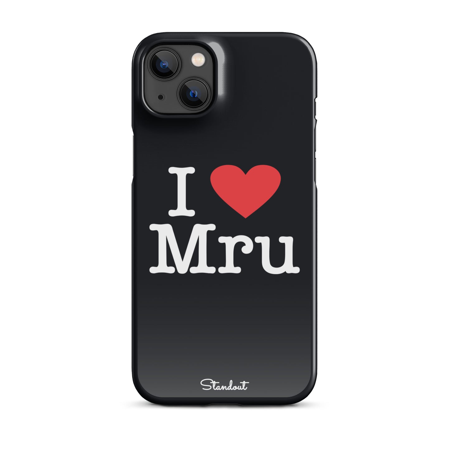 I love Mru original Snap case for iPhone®