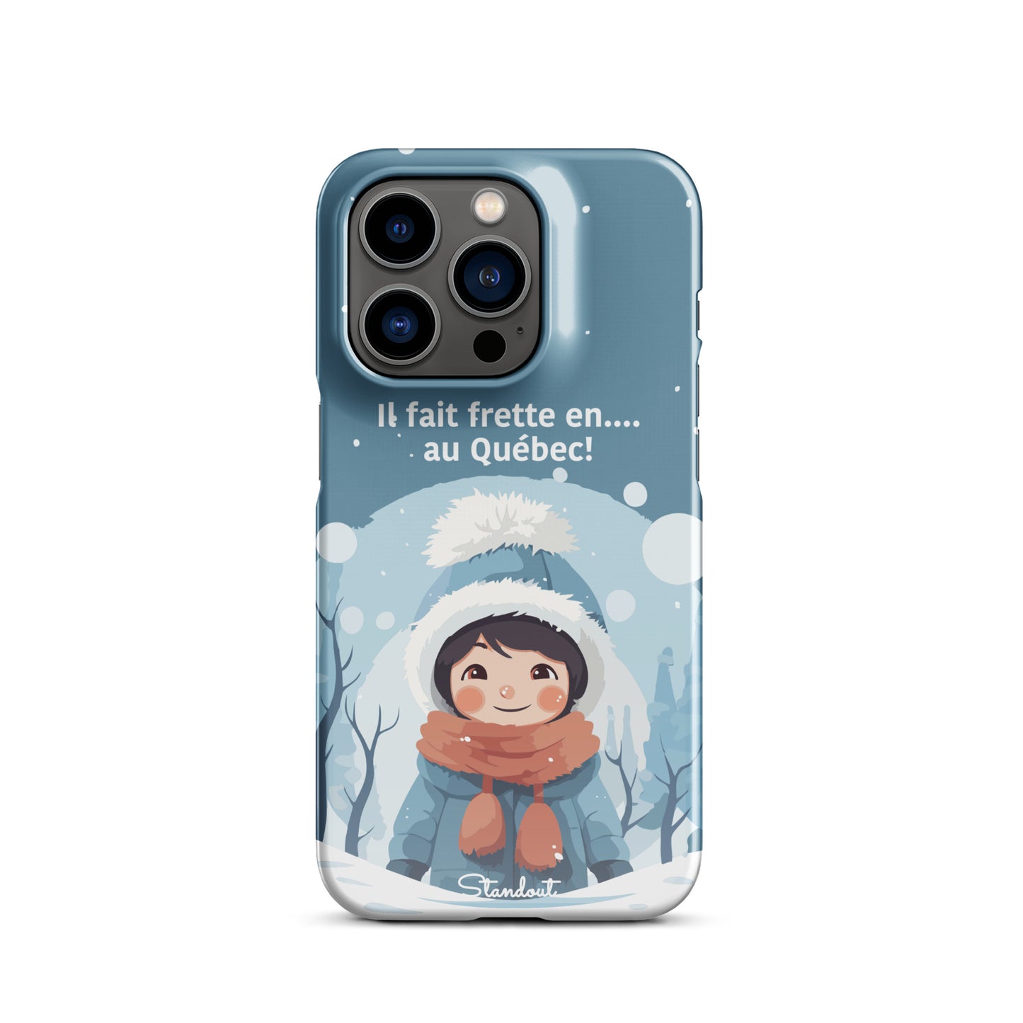 Hiver Québec Snap case for iPhone®