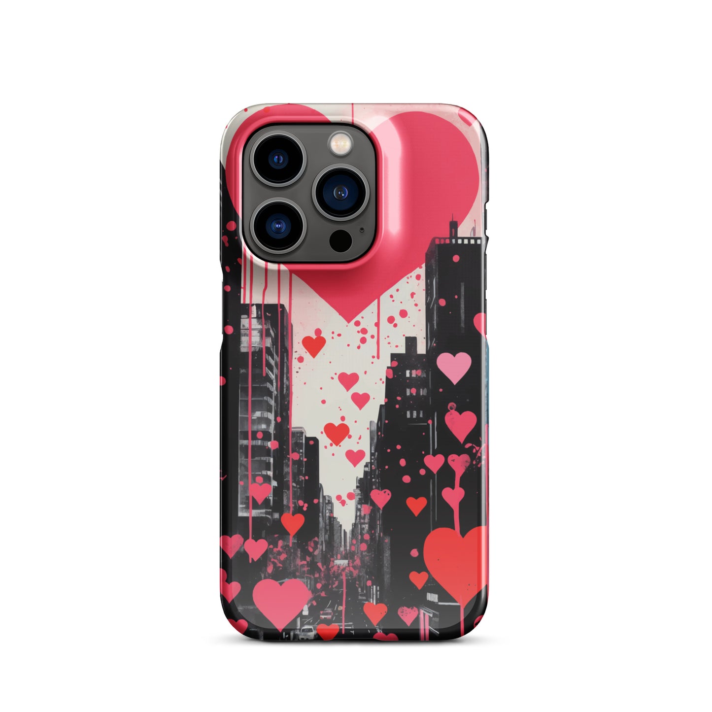 Hearts in the city  Snap case for iPhone®