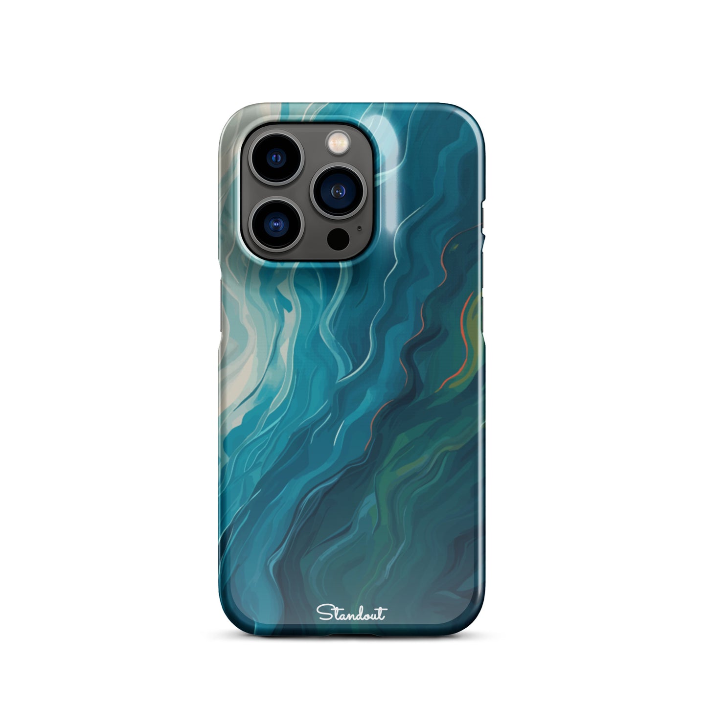 Liquid Blue Snap case for iPhone®