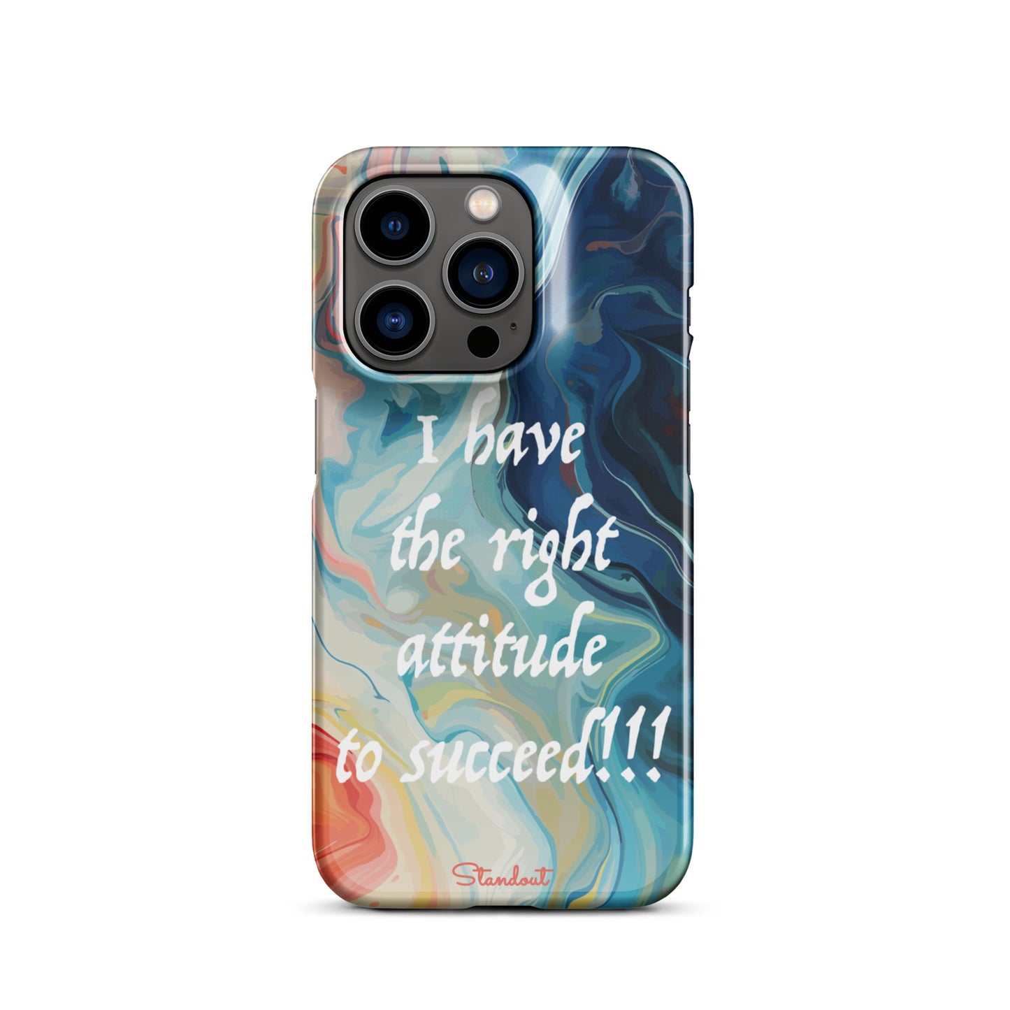 The right attitude Snap case for iPhone®