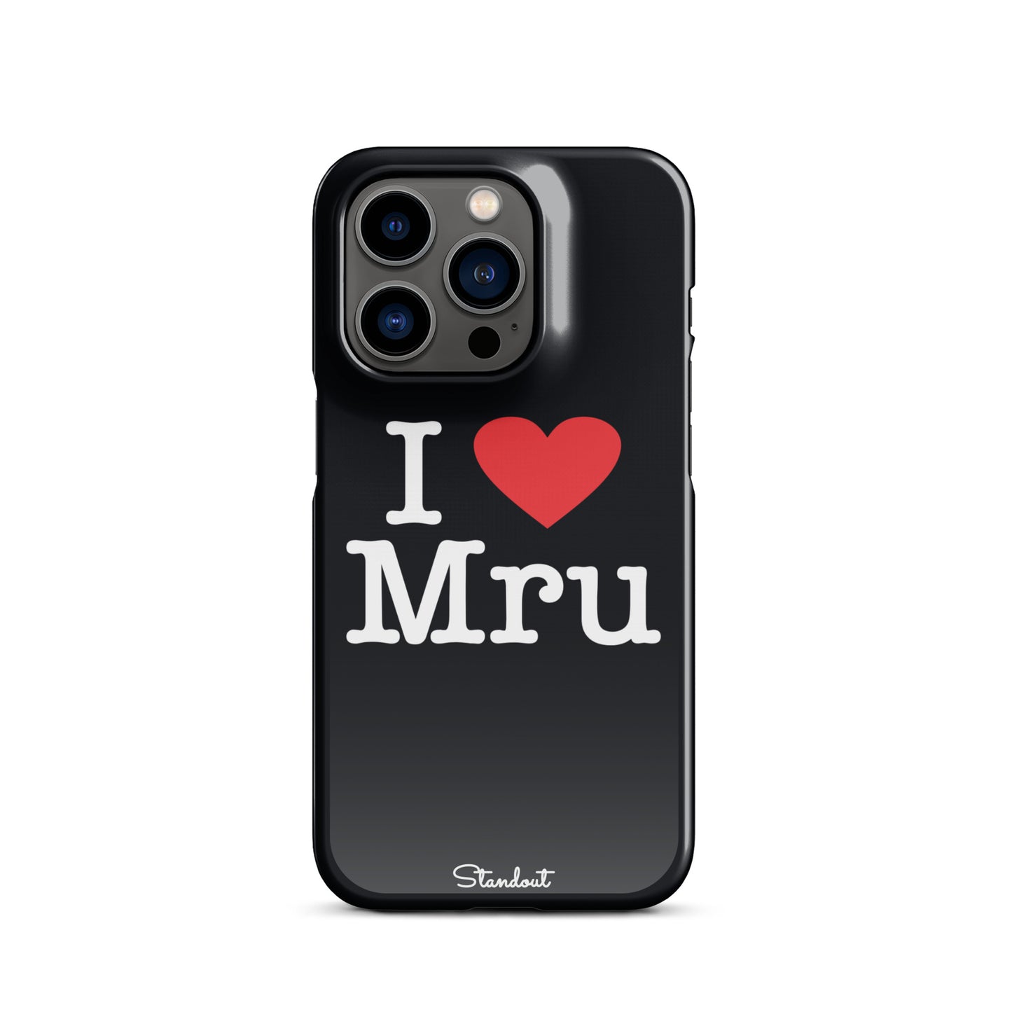 I love Mru original Snap case for iPhone®