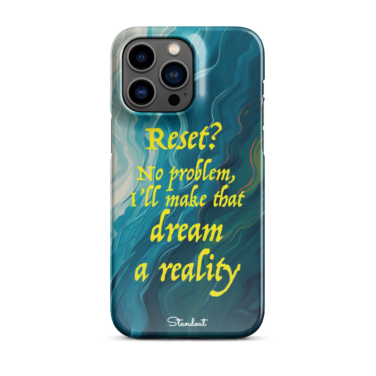 Reset in Life Snap case for iPhone®