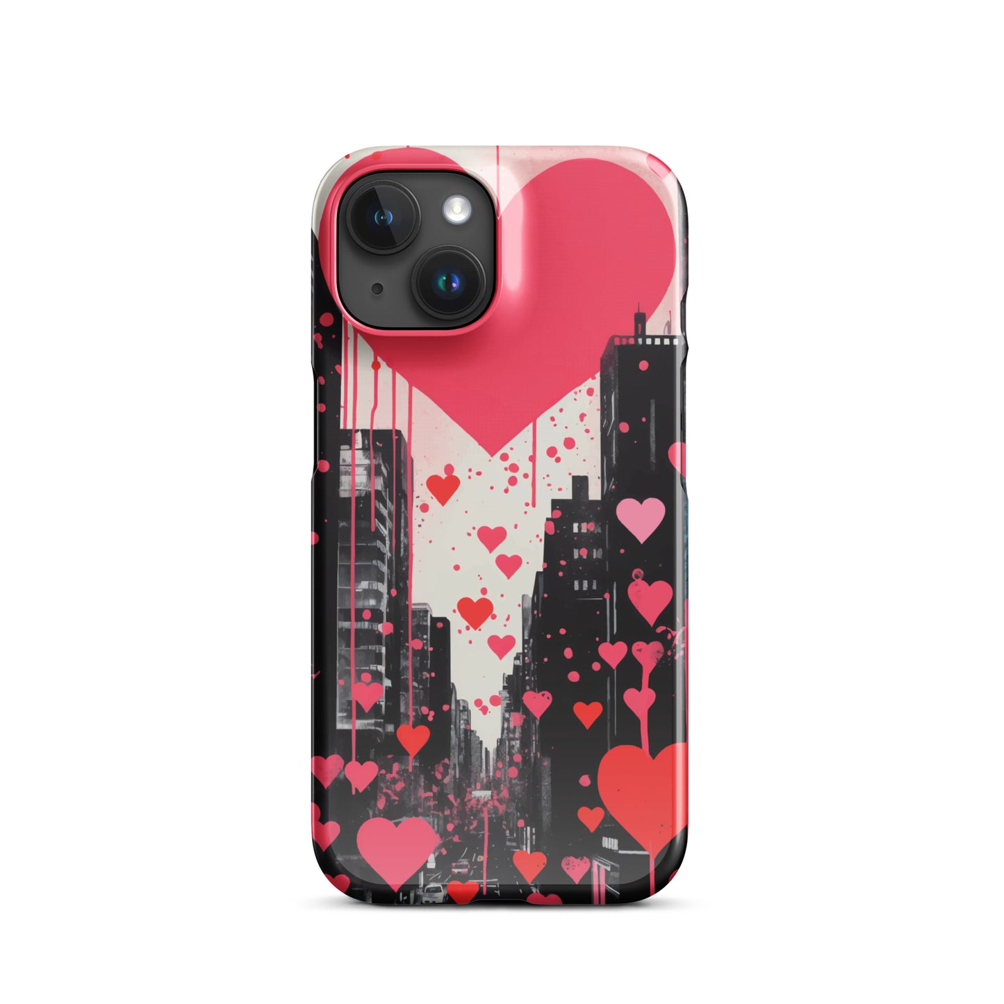 Hearts in the city  Snap case for iPhone®