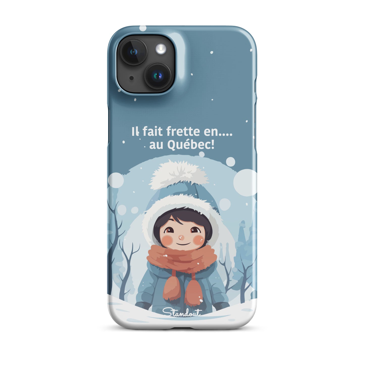 Hiver Québec Snap case for iPhone®