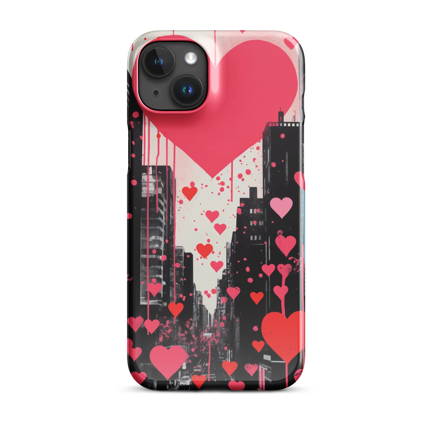 Hearts in the city  Snap case for iPhone®